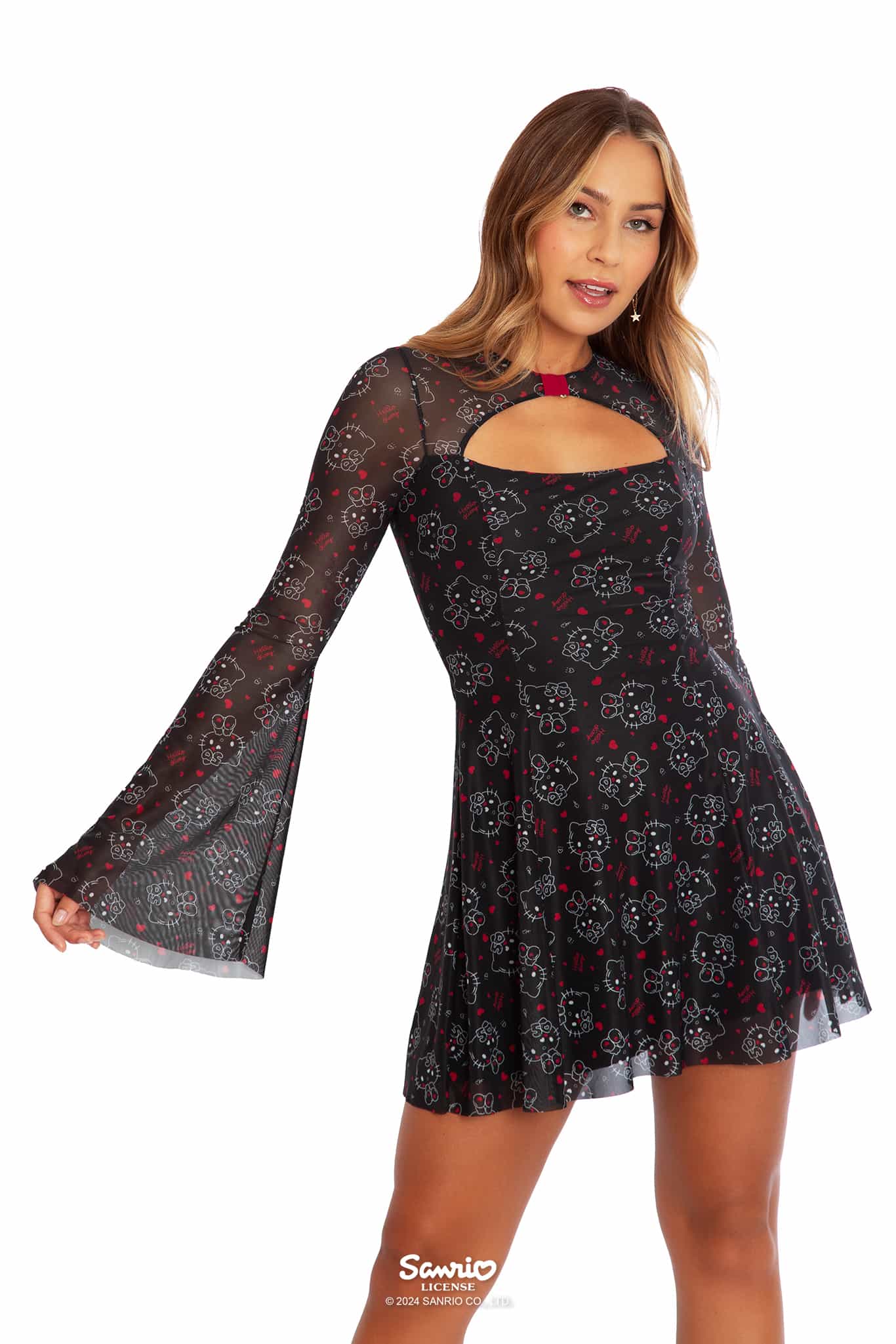50 Years Of Hello Kitty Bow Shrug Dress - Image 8