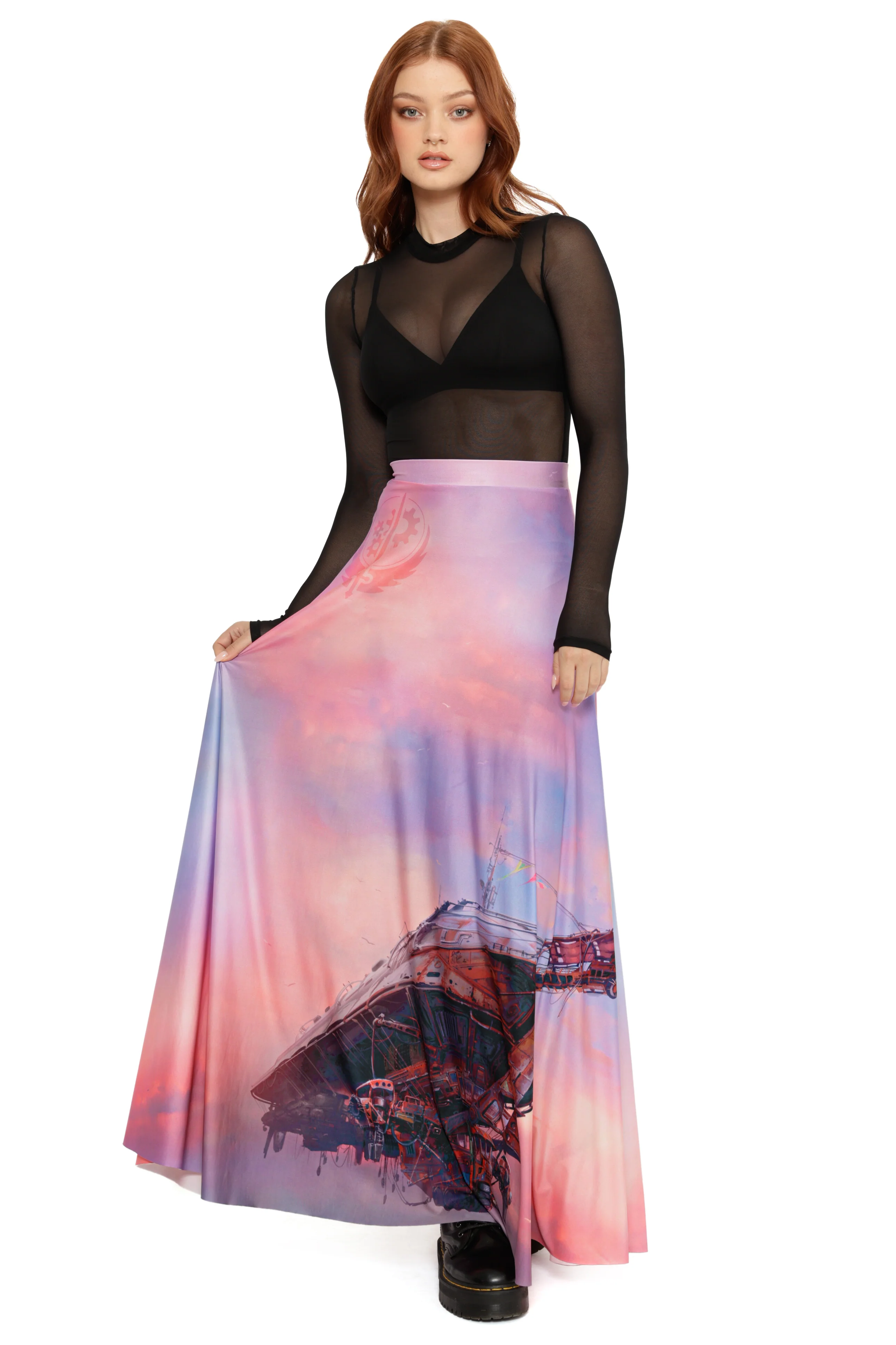 Ad Victoriam Maxi Skirt