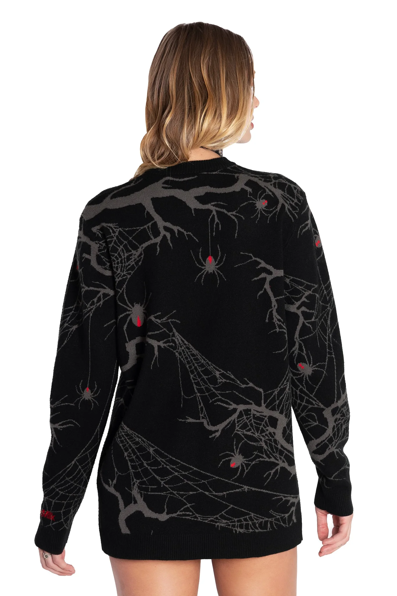 Arachnid Oversized Knit Sweater - Image 2