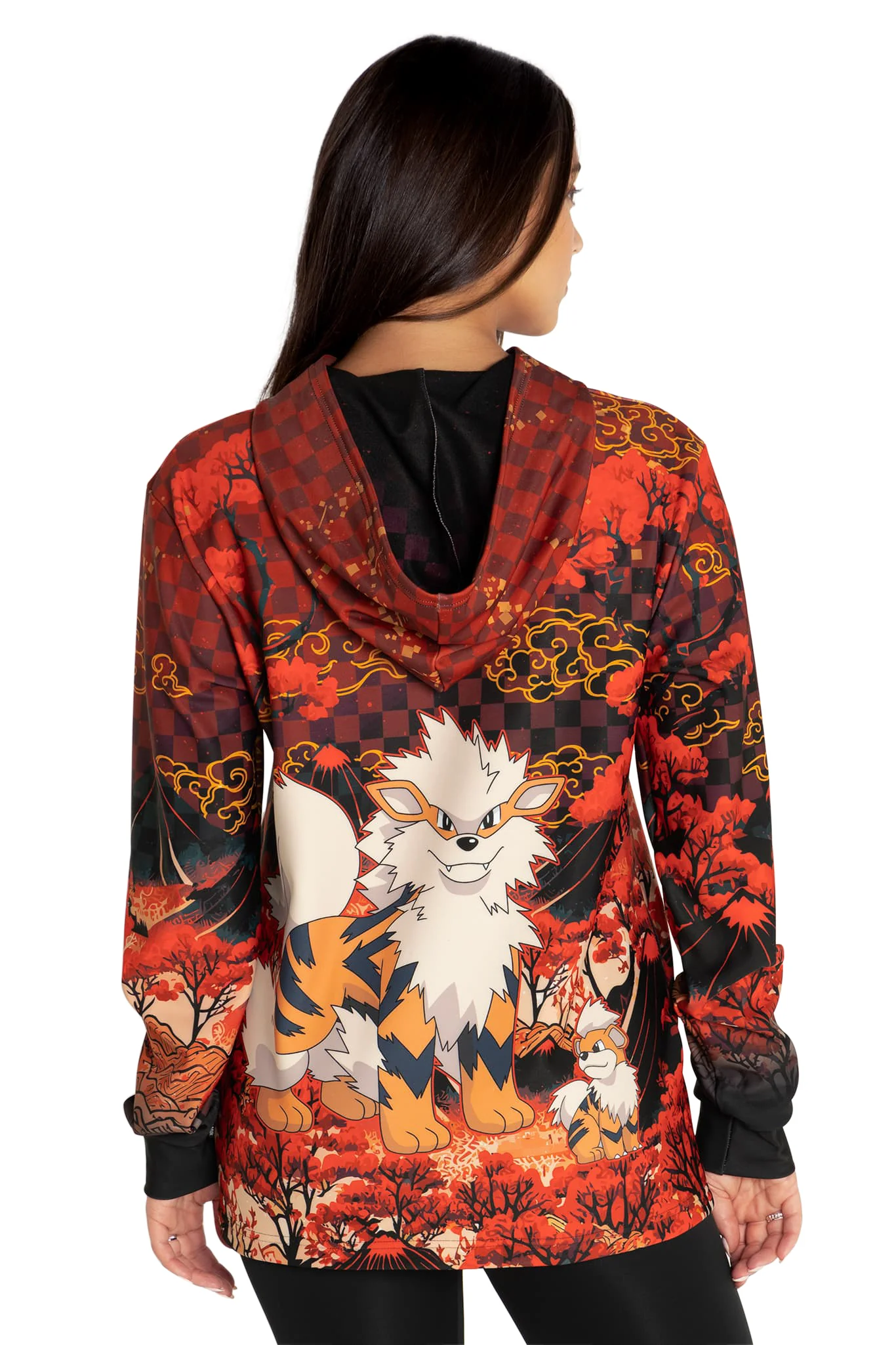 Arcanine And Growlithe Hoodie Sweater - Image 2