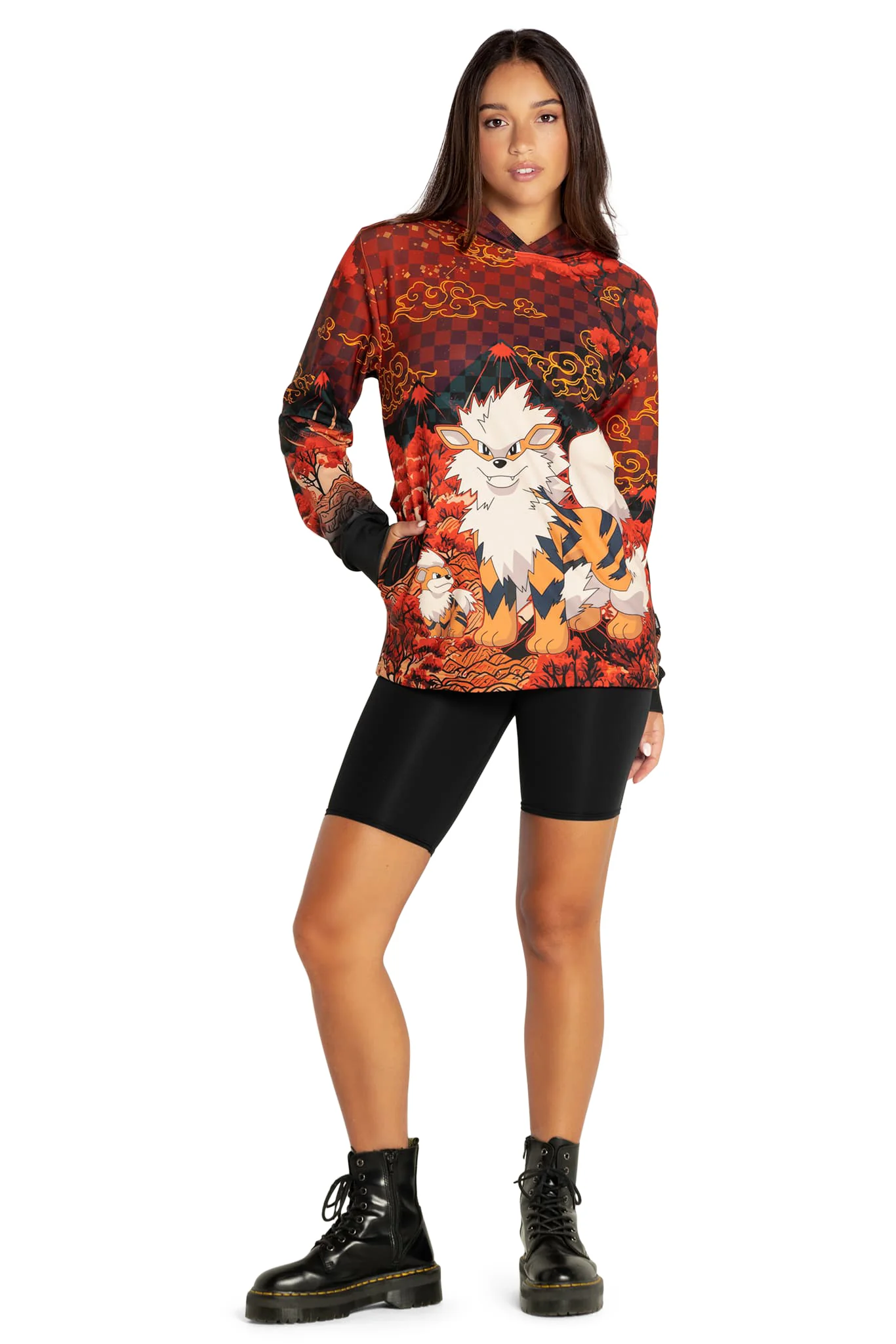 Arcanine And Growlithe Hoodie Sweater - Image 5
