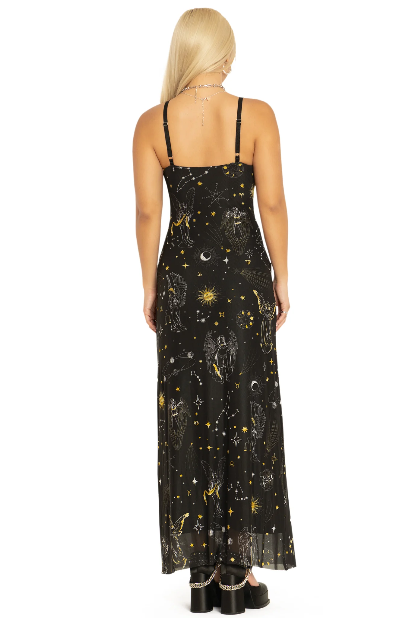 Archangels Sheer A-Line Maxi Dress - Image 2