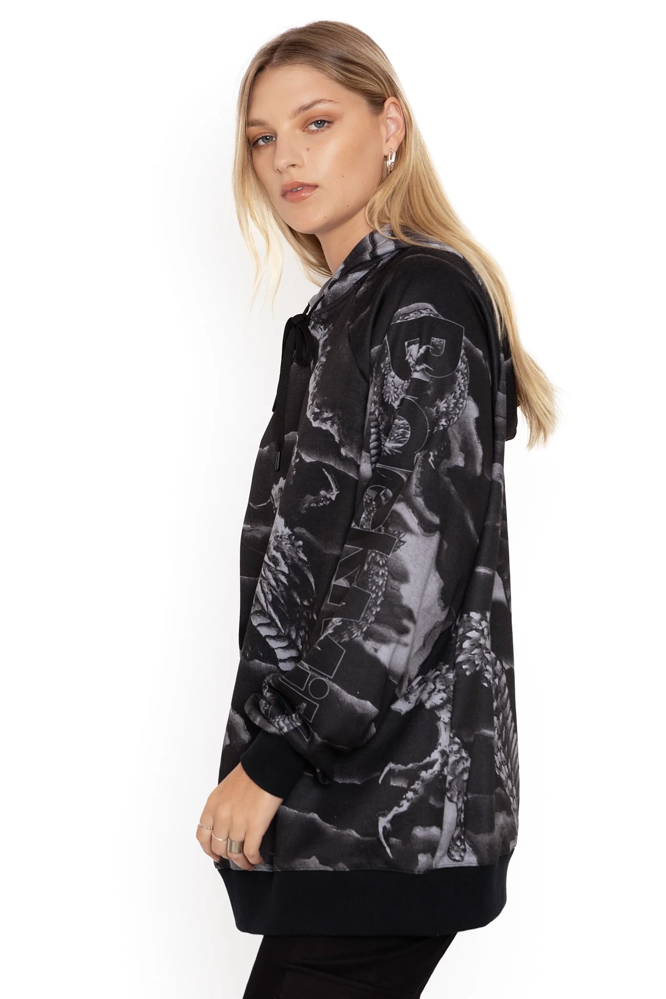 Ascending Dragon Descending Dragon Oversized Hoodie - Image 6