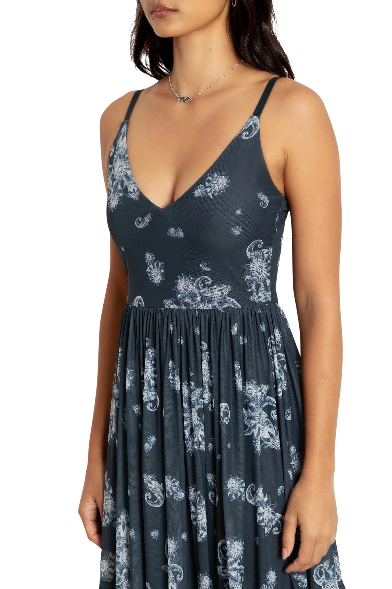 Baldur's Bouquet Sheer Midaxi Dress - Image 3