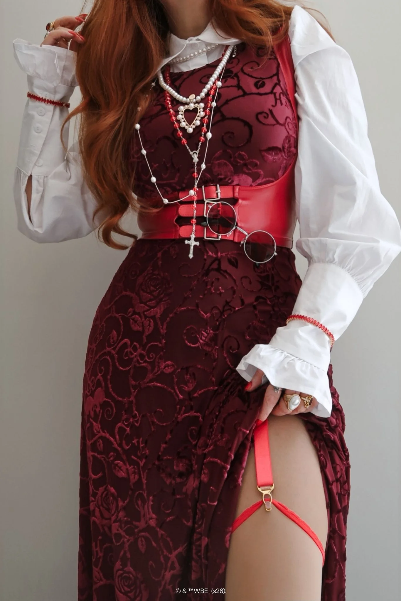 Be With Me Always Black Cherry Burned Velvet Princess Maxi Dress