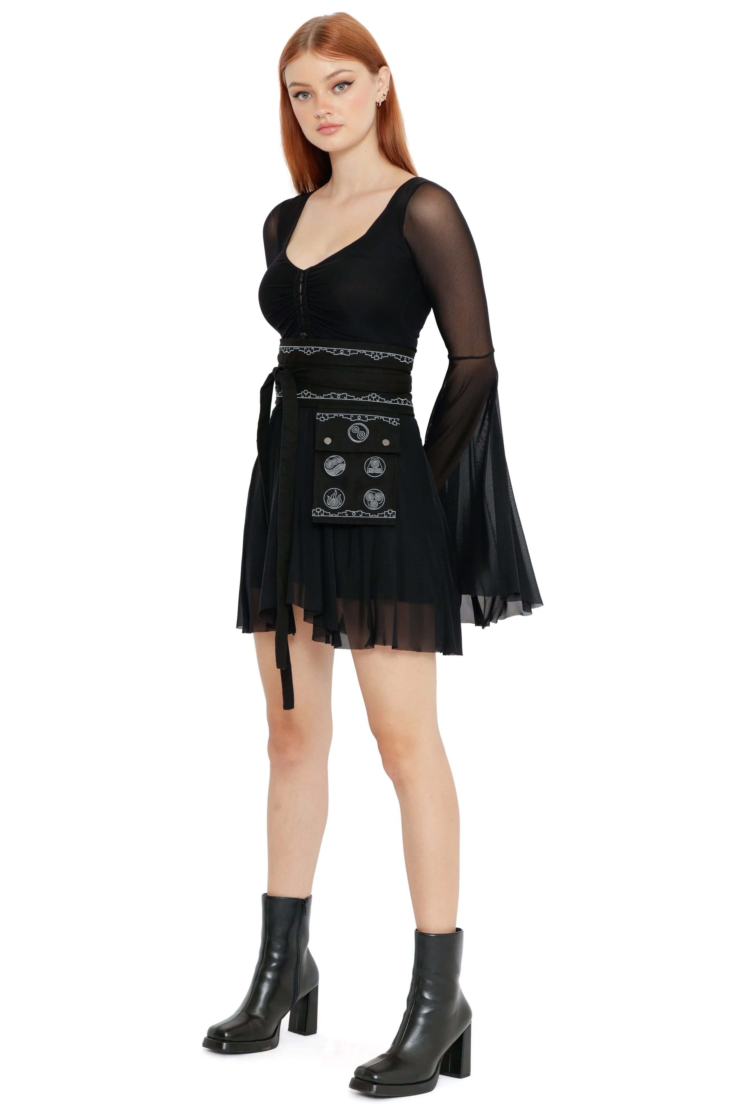 Bending Harmony Obi Belt with Pouch - Image 5