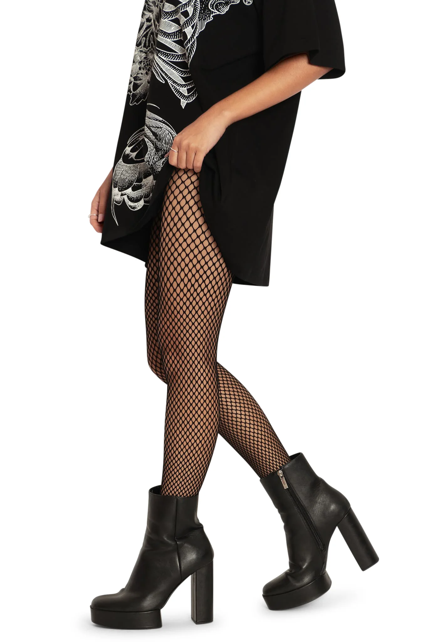 Black Fishnet Hosiery