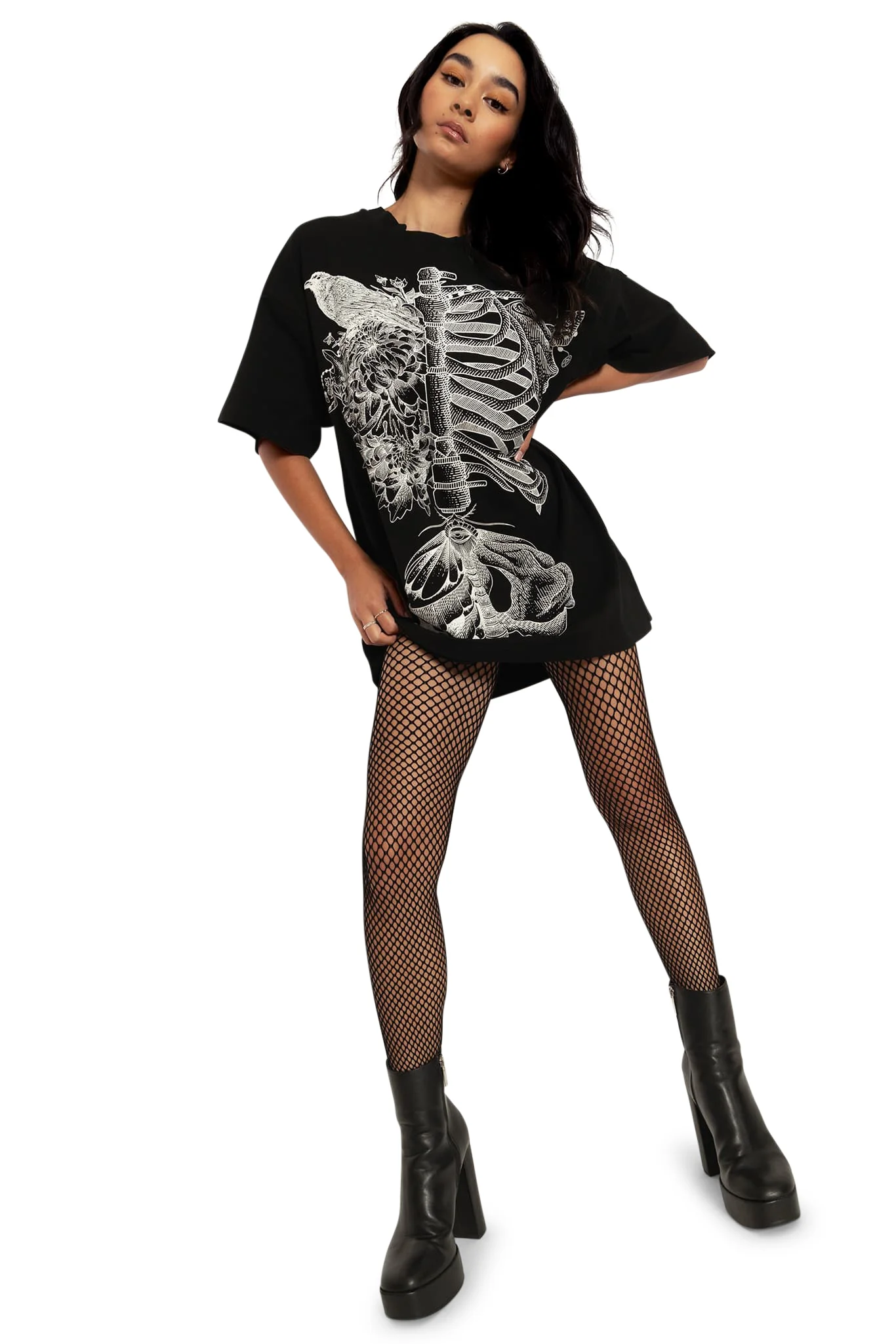 Black Fishnet Hosiery - Image 6