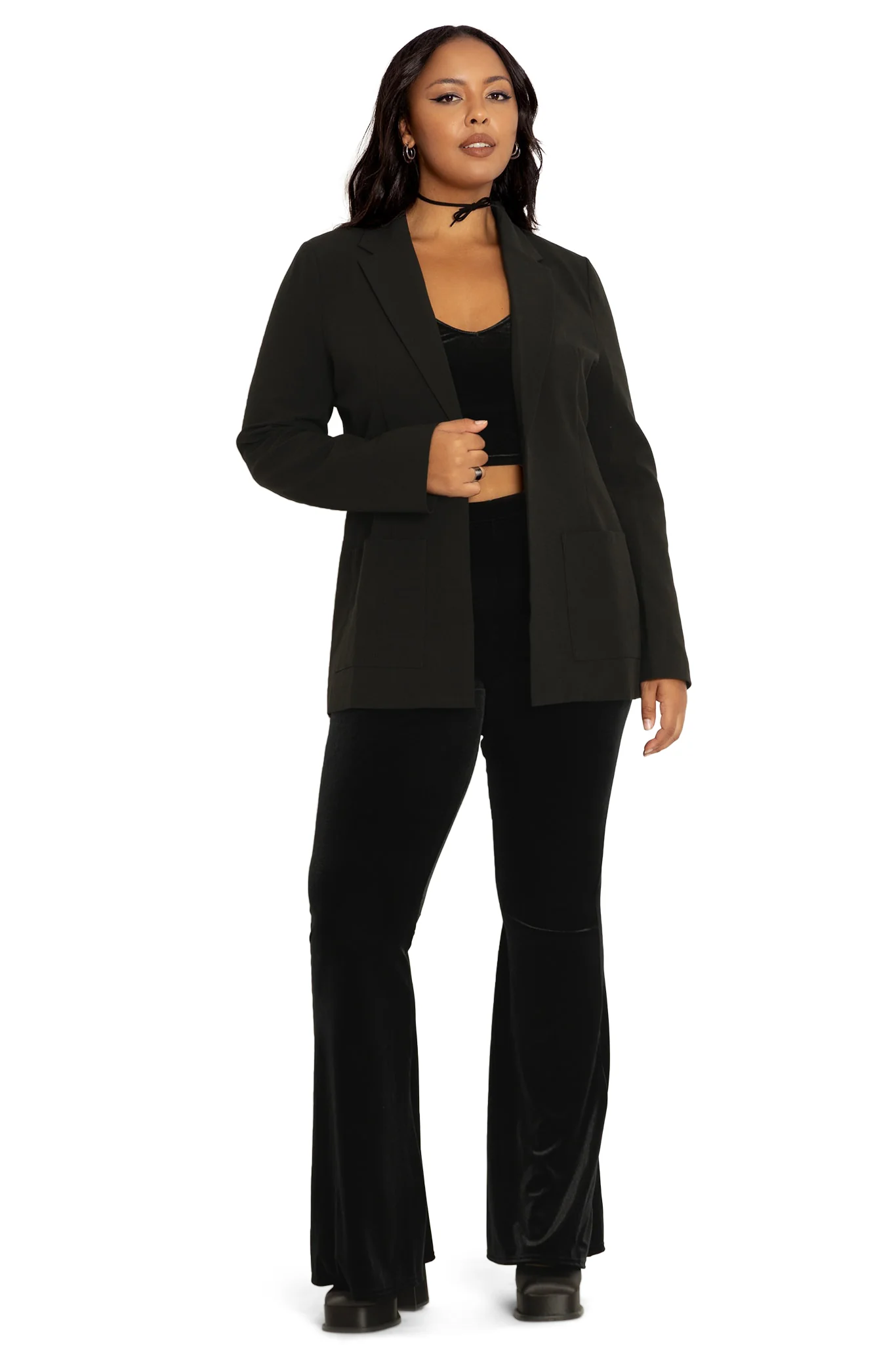 Black Galaxy Butterfly Blazer - Image 4