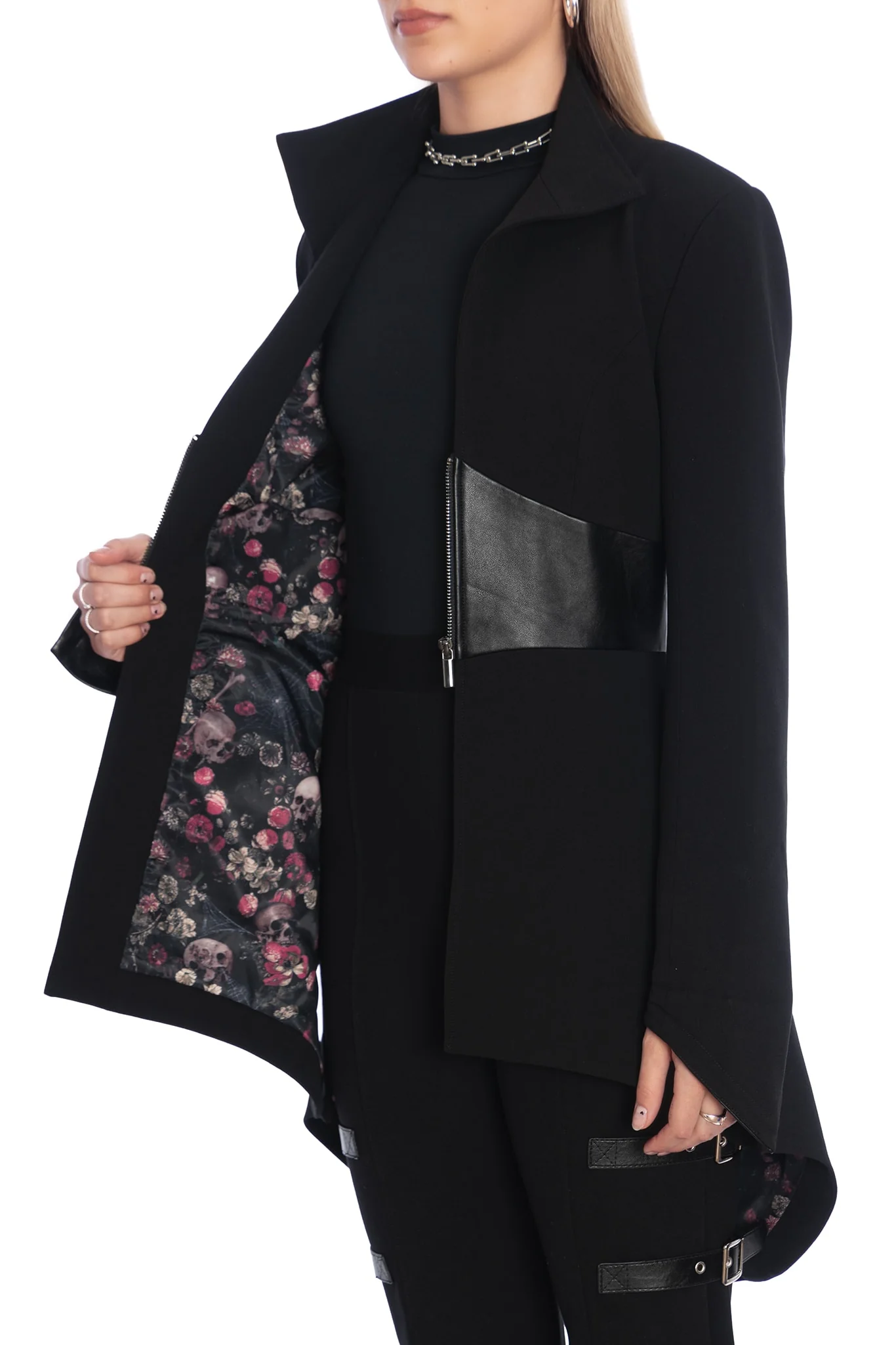 Black Garden Of Bones Corset Jacket - Image 3