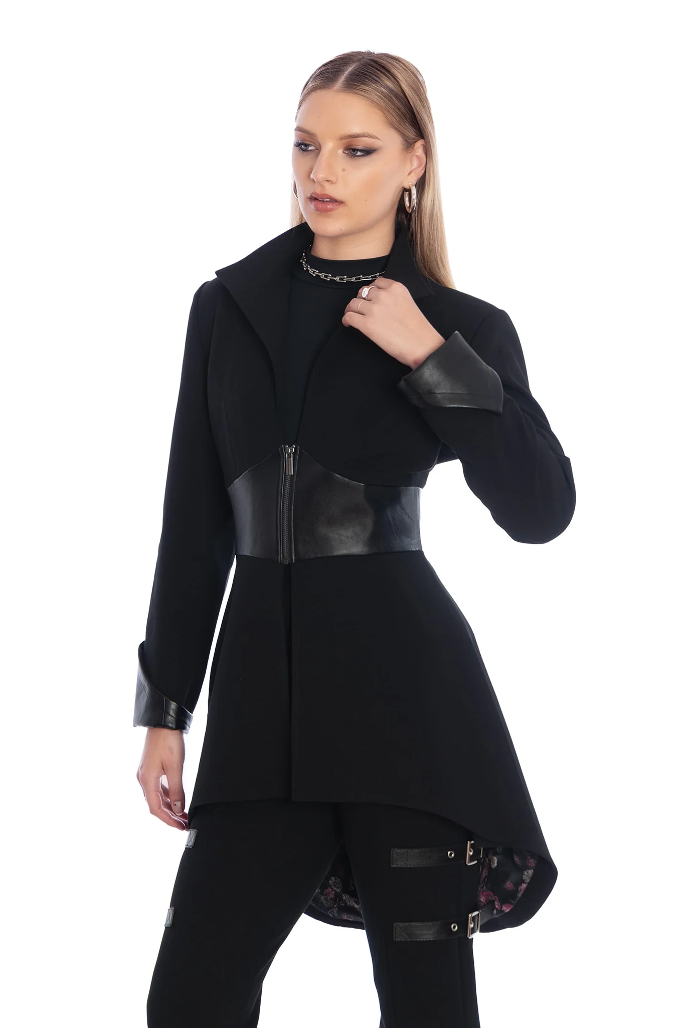 Black Garden Of Bones Corset Jacket - Image 5