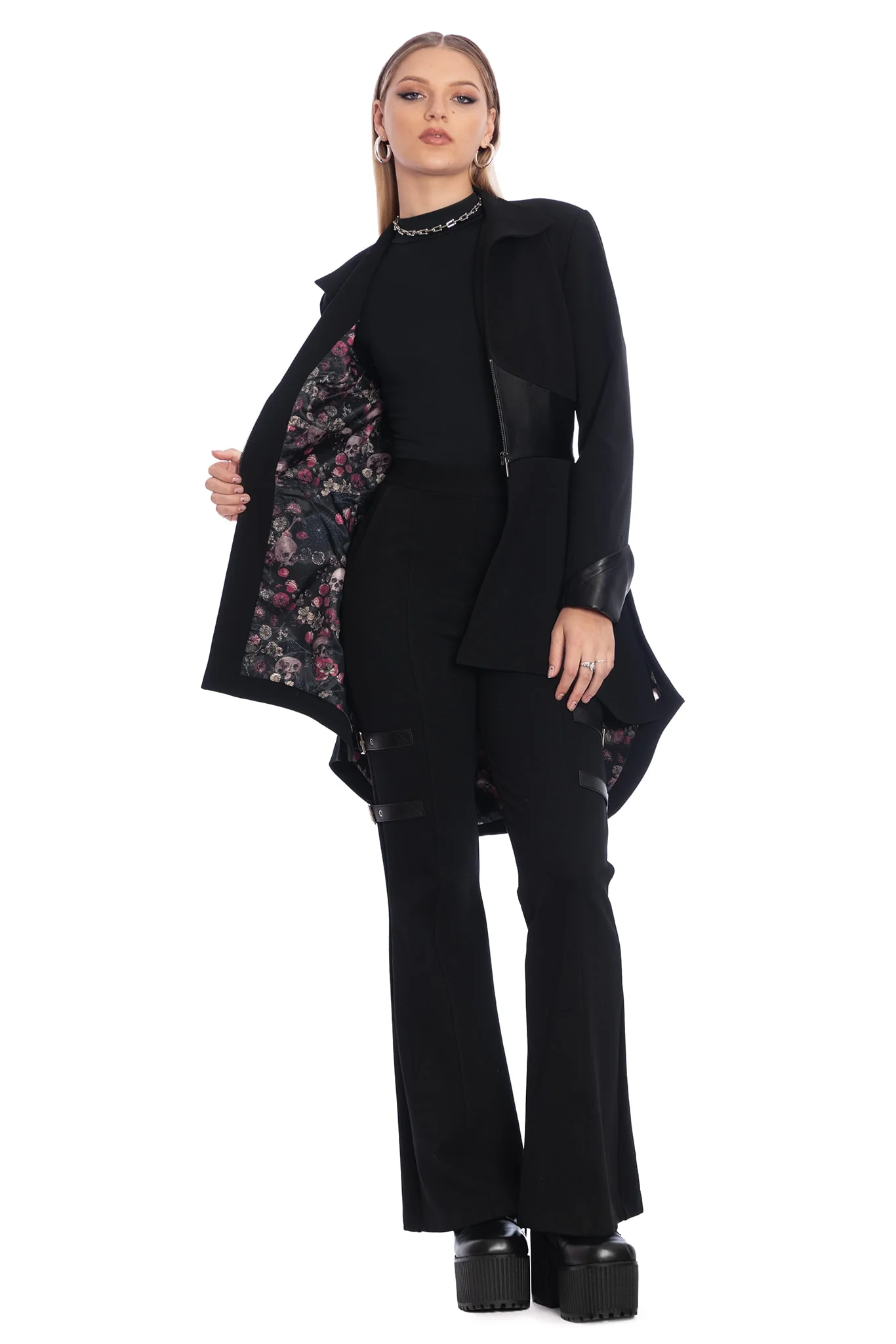 Black Garden Of Bones Corset Jacket - Image 6