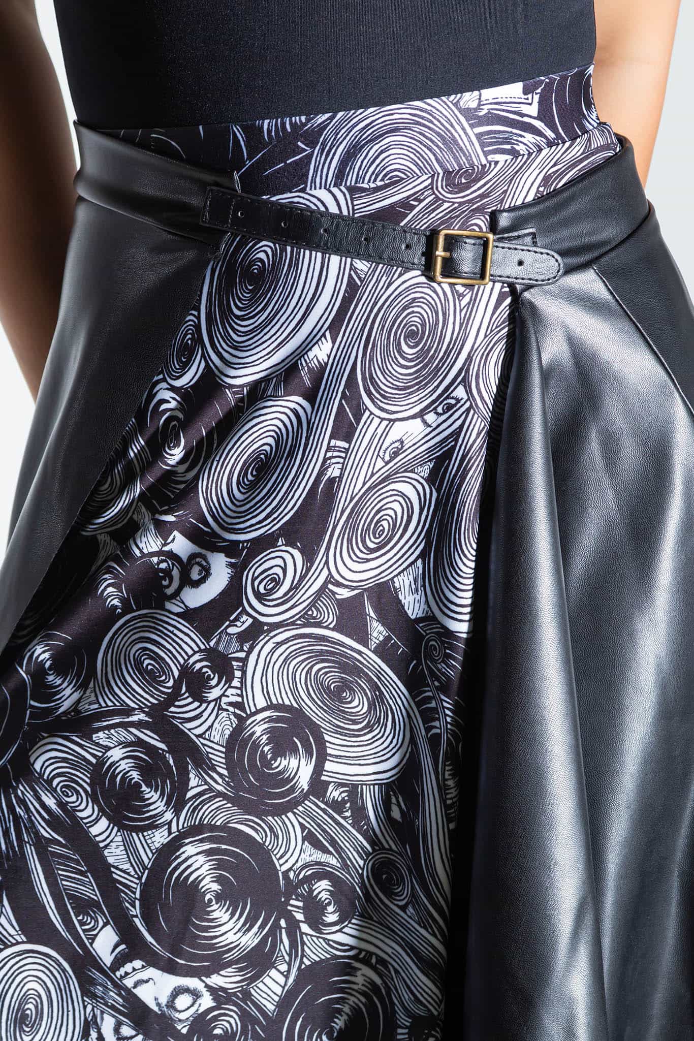 Black Layer Over Skirt - Image 4