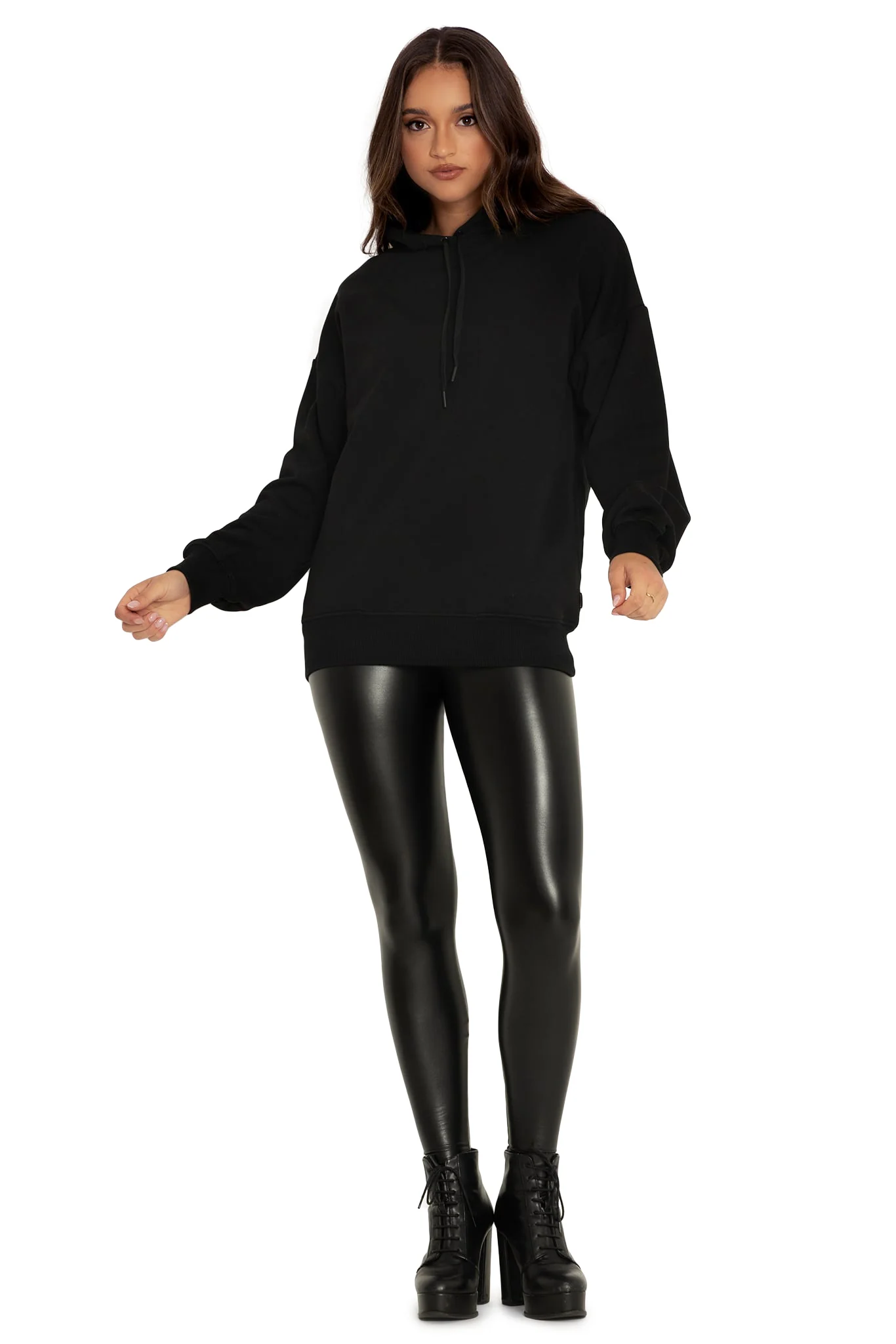Black Pocket Hoodie - Image 7