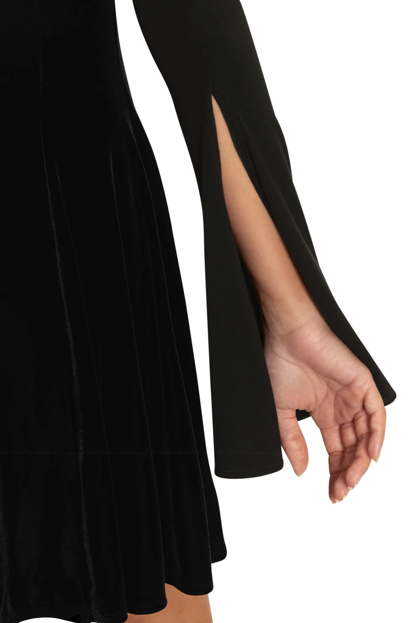 Black Split Sleeve Shrug - Image 3