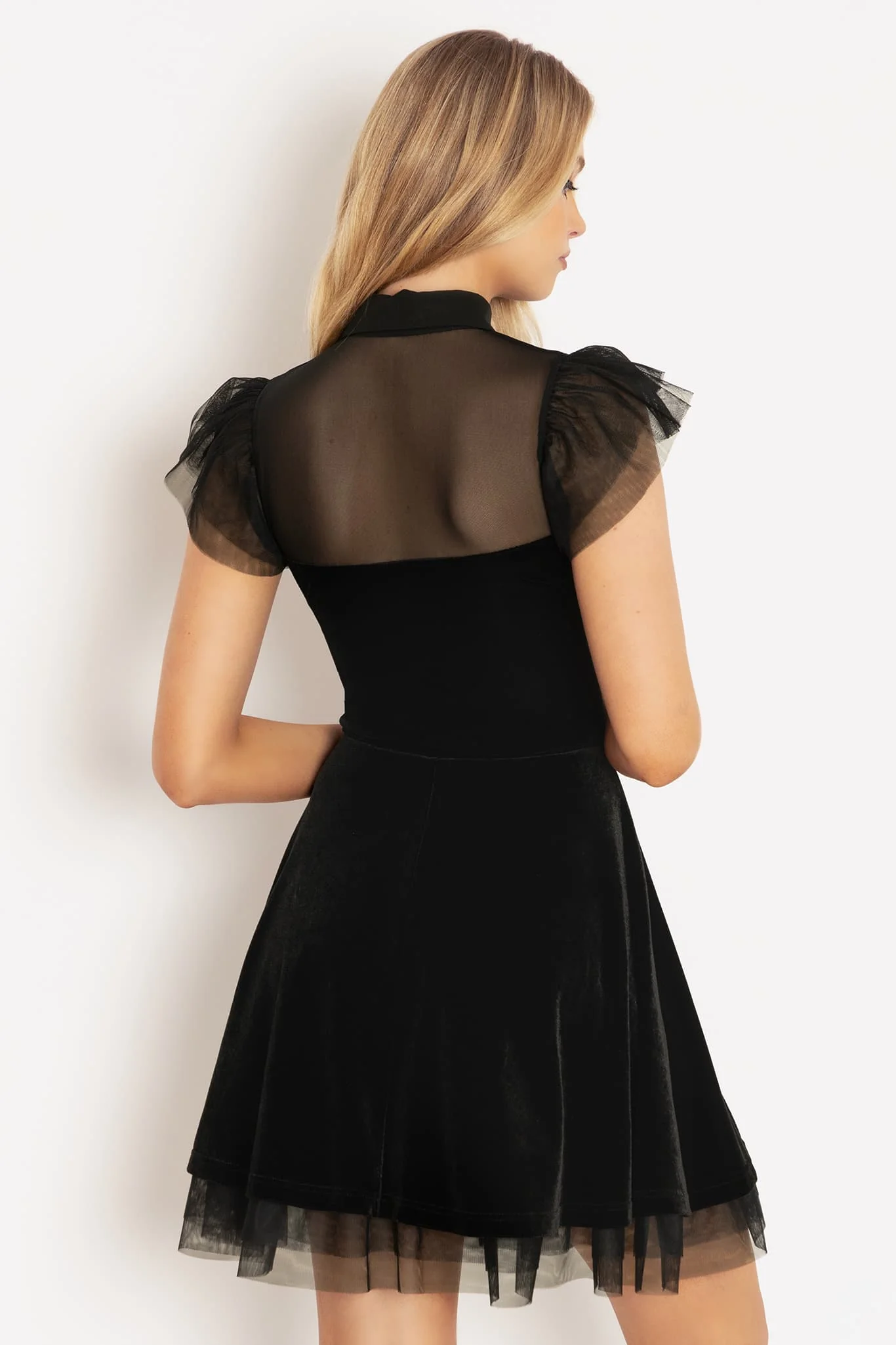 Black Swan Short Sleeve Dress - Image 2