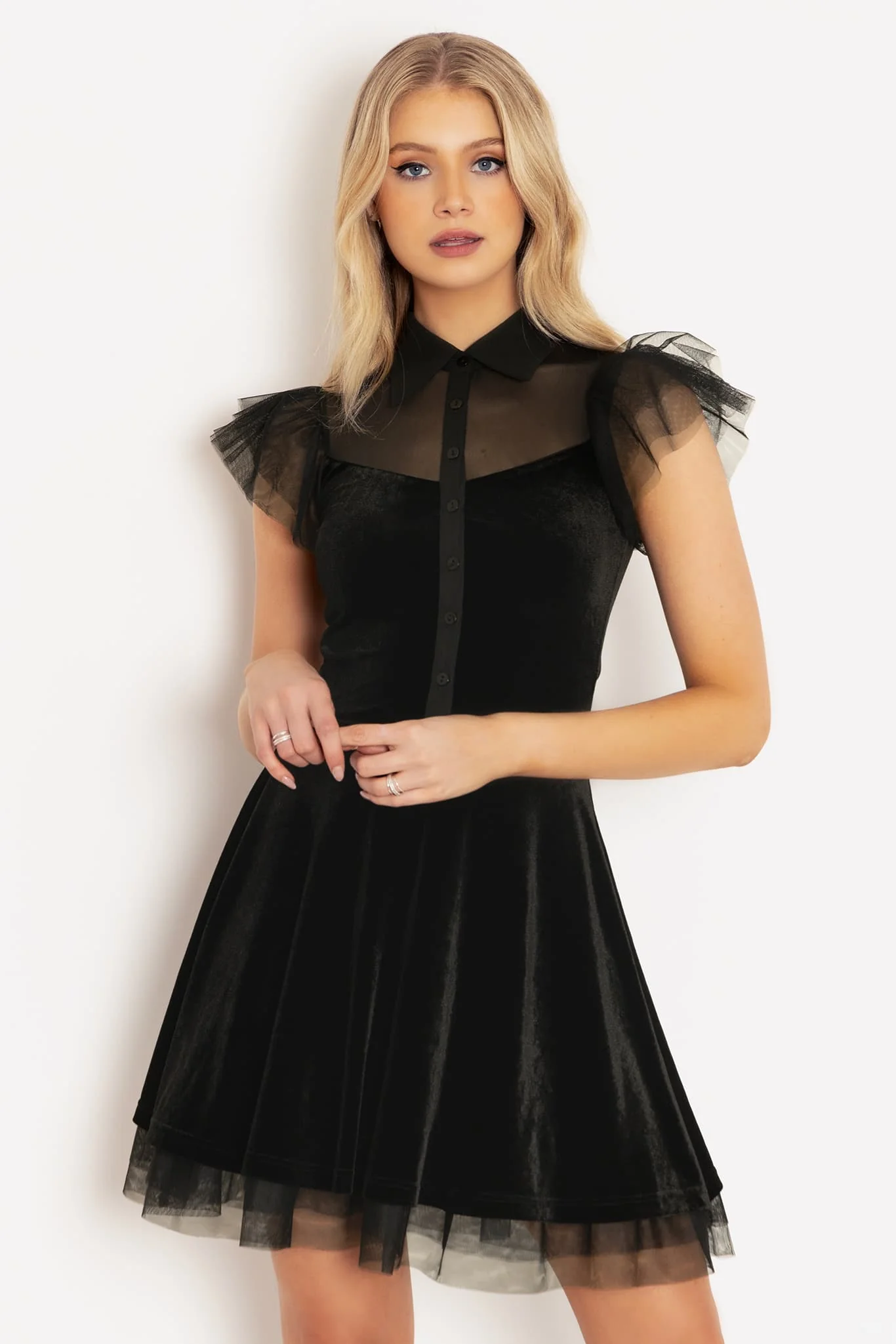 Black Swan Short Sleeve Dress - Image 3