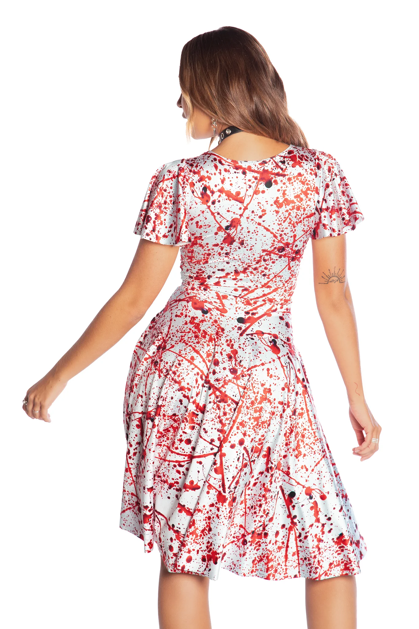 Blood Splatter Rio Midi Dress - Image 2