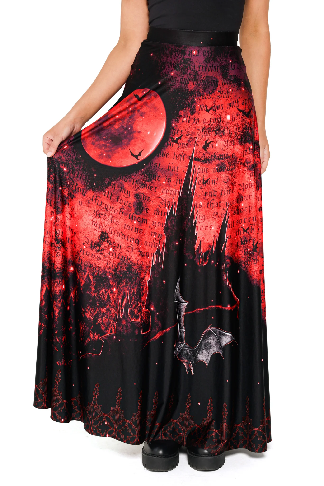 Blood Sucker Maxi Skirt - Image 7