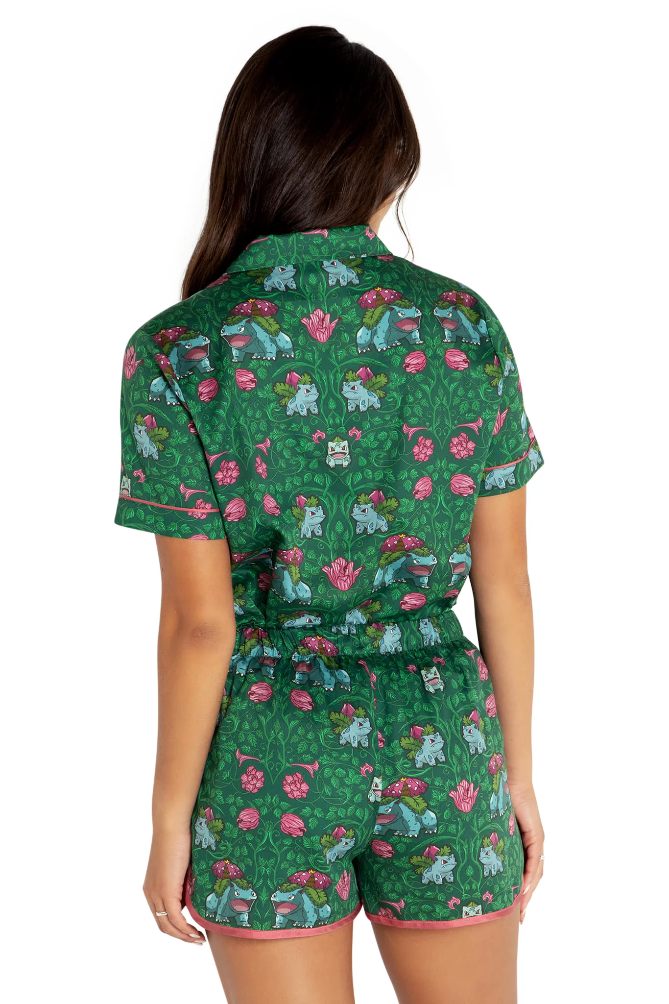 Bulbasaur Evolution Soft Sleep Shorts - Image 2