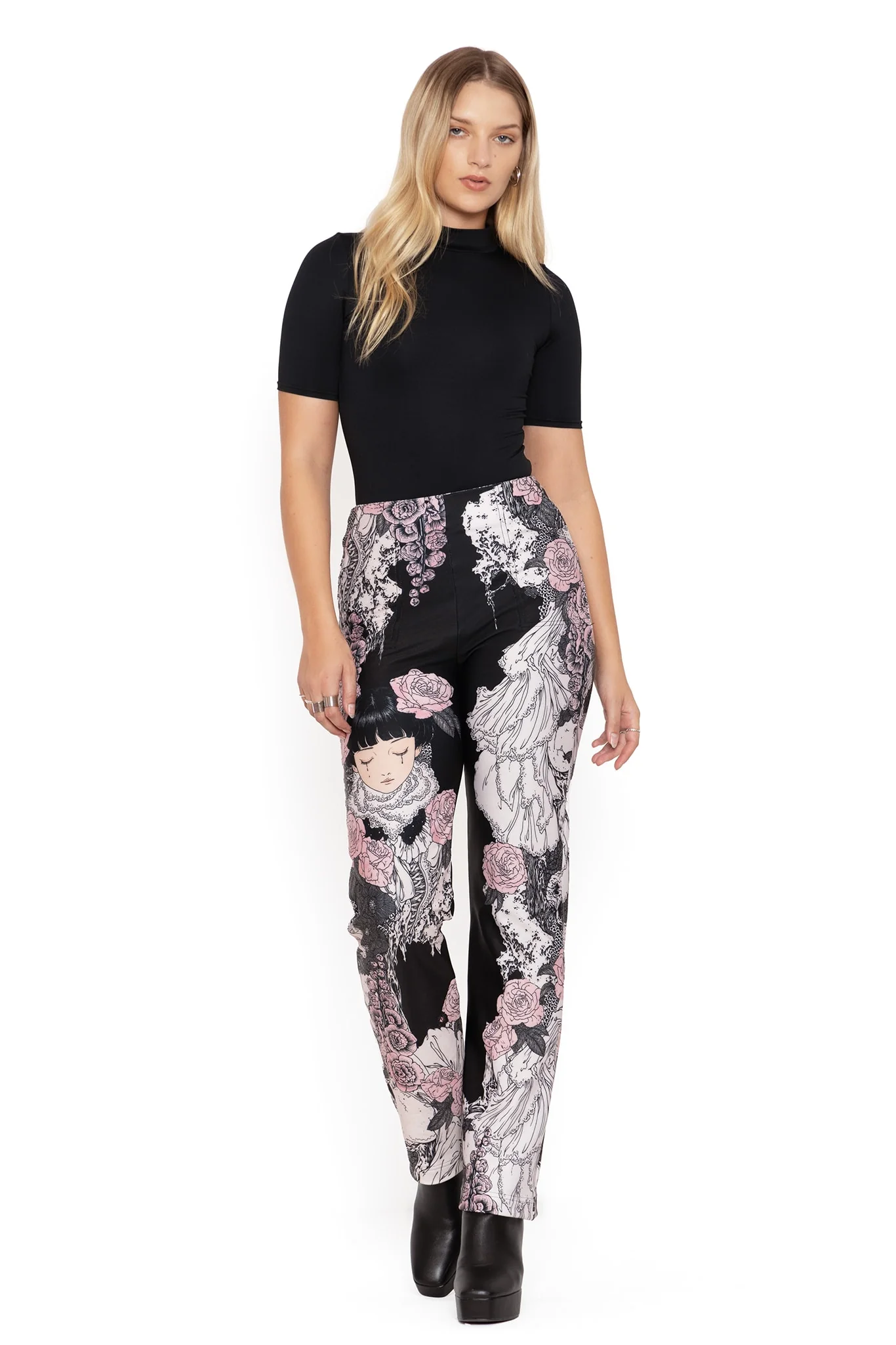 Burial Games High Waisted Straight Leg Pants - Image 6