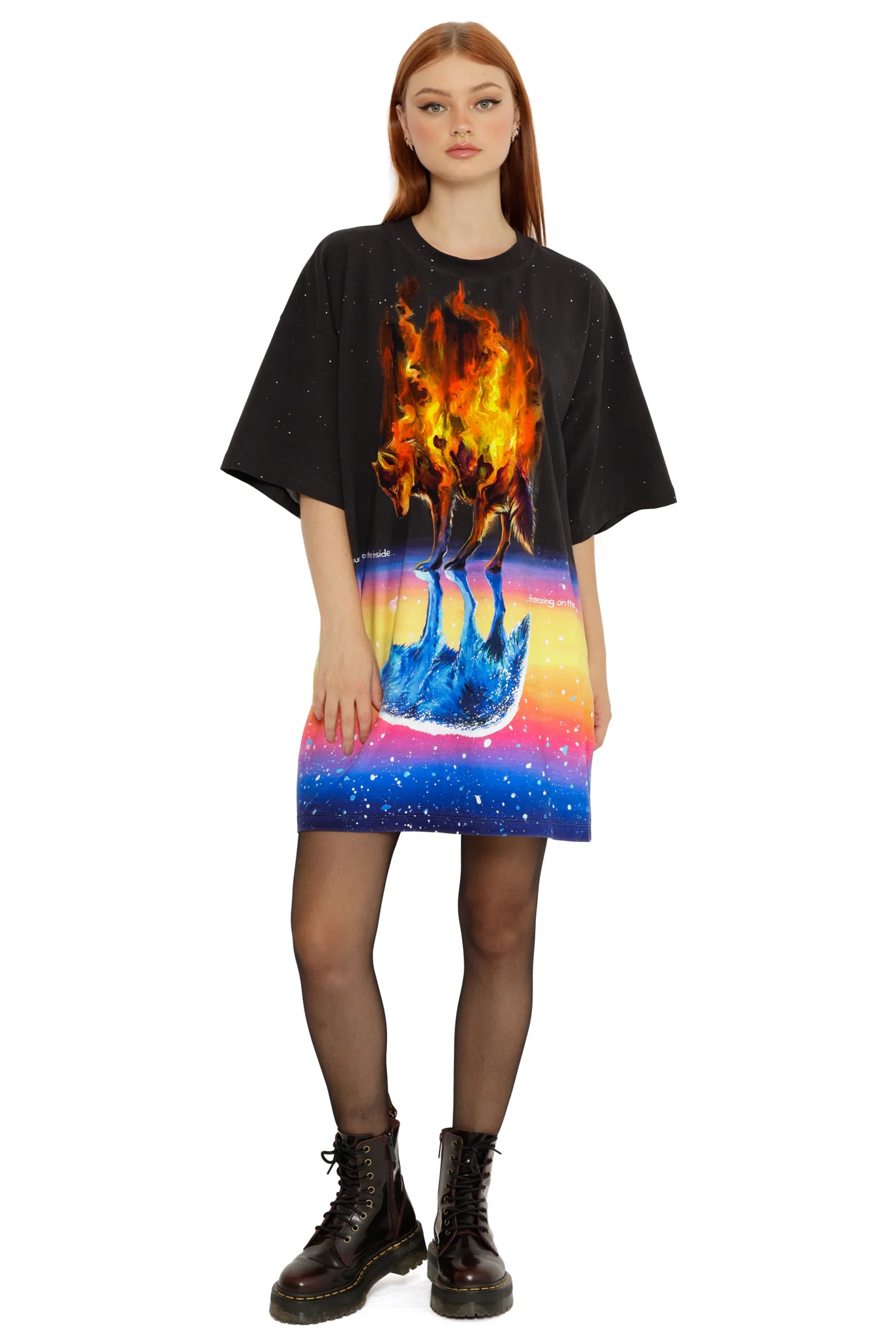 Burning On The Inside Giant Tee