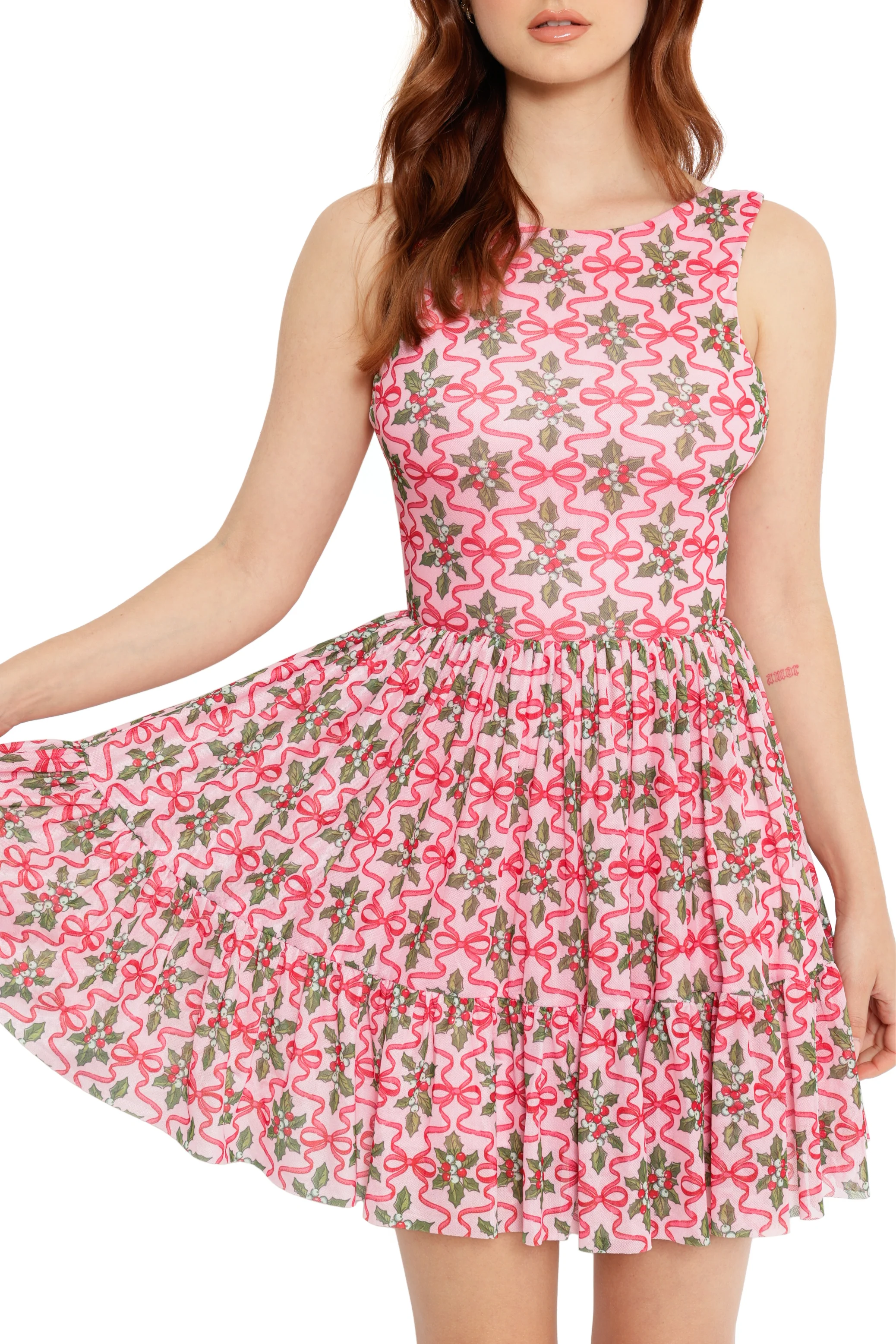 But Holly Would? Bow Back Skater Dress - Image 2