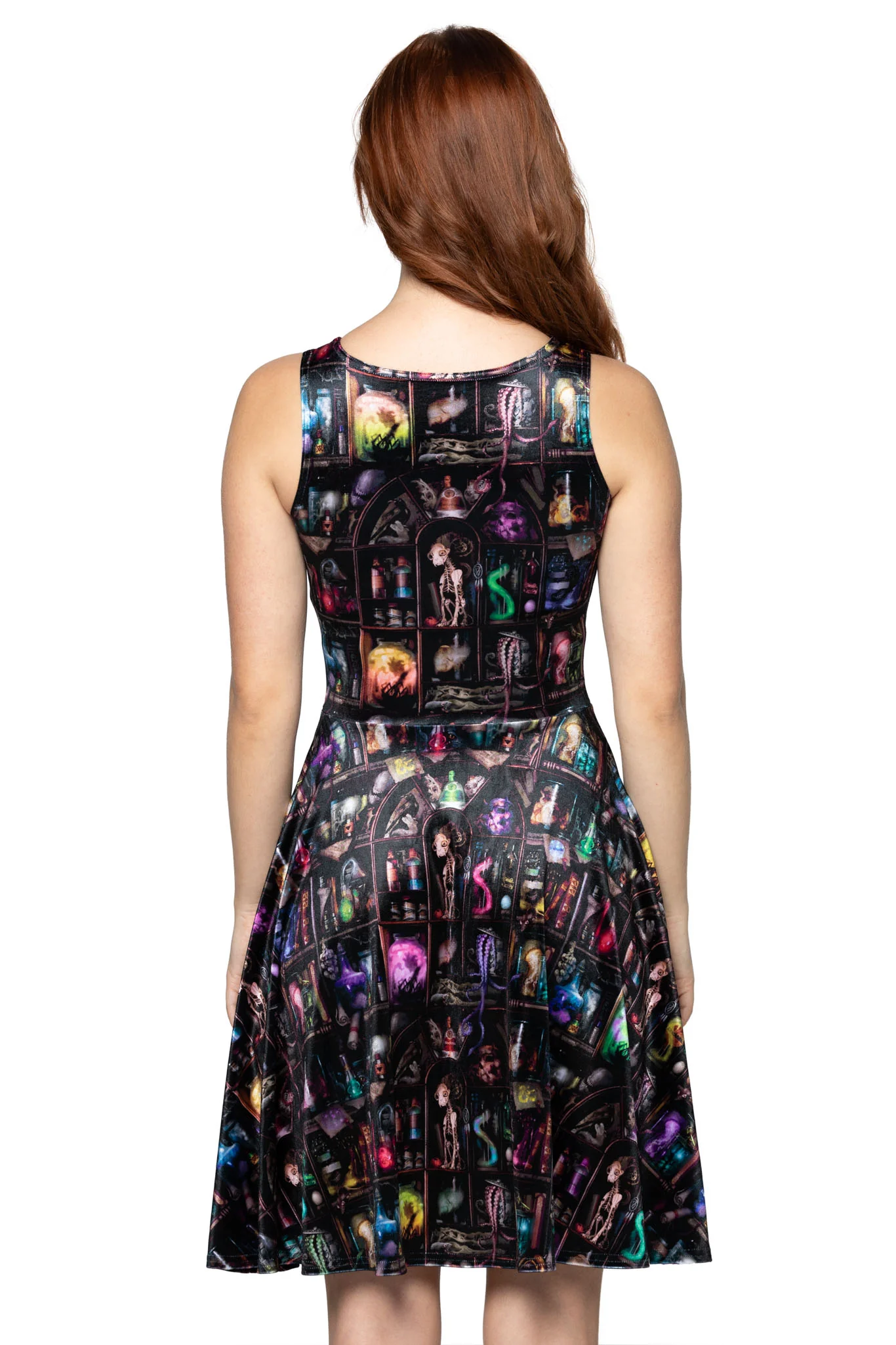 Cabinet of Curiosity Velvet Princess Longline Dress - Image 2