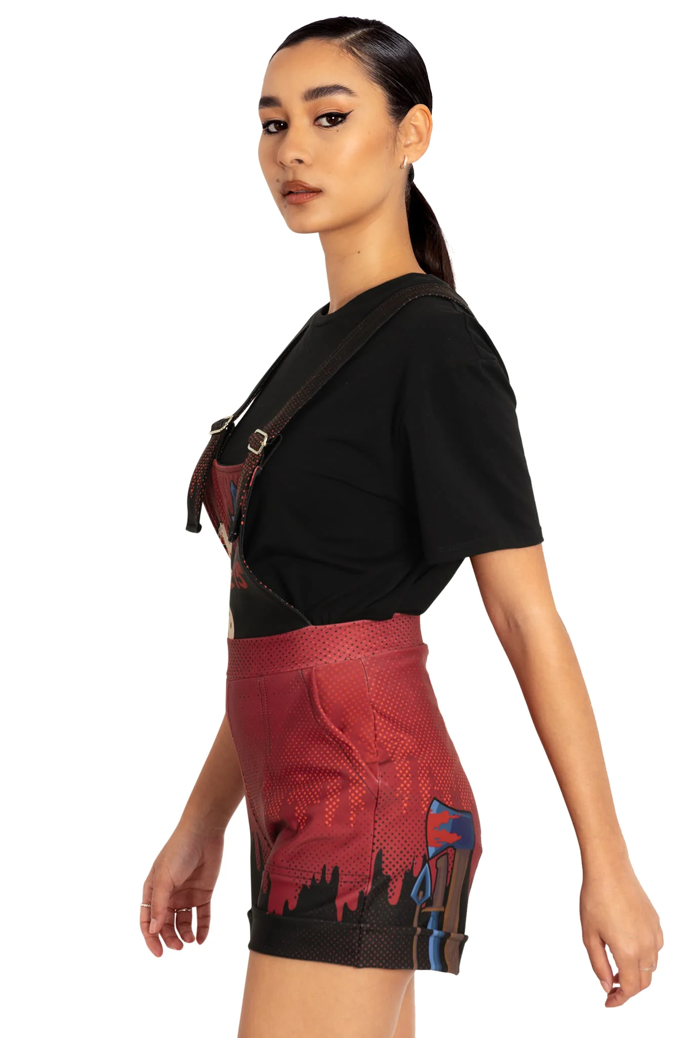 Camp Blood Short Overalls - Image 6