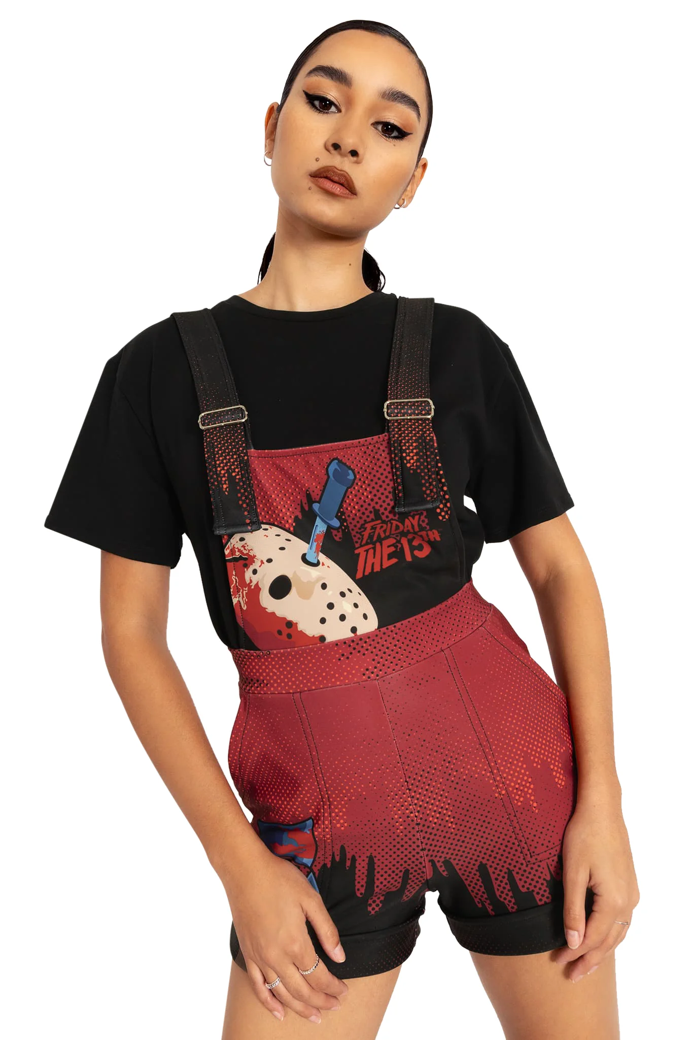 Camp Blood Short Overalls - Image 8