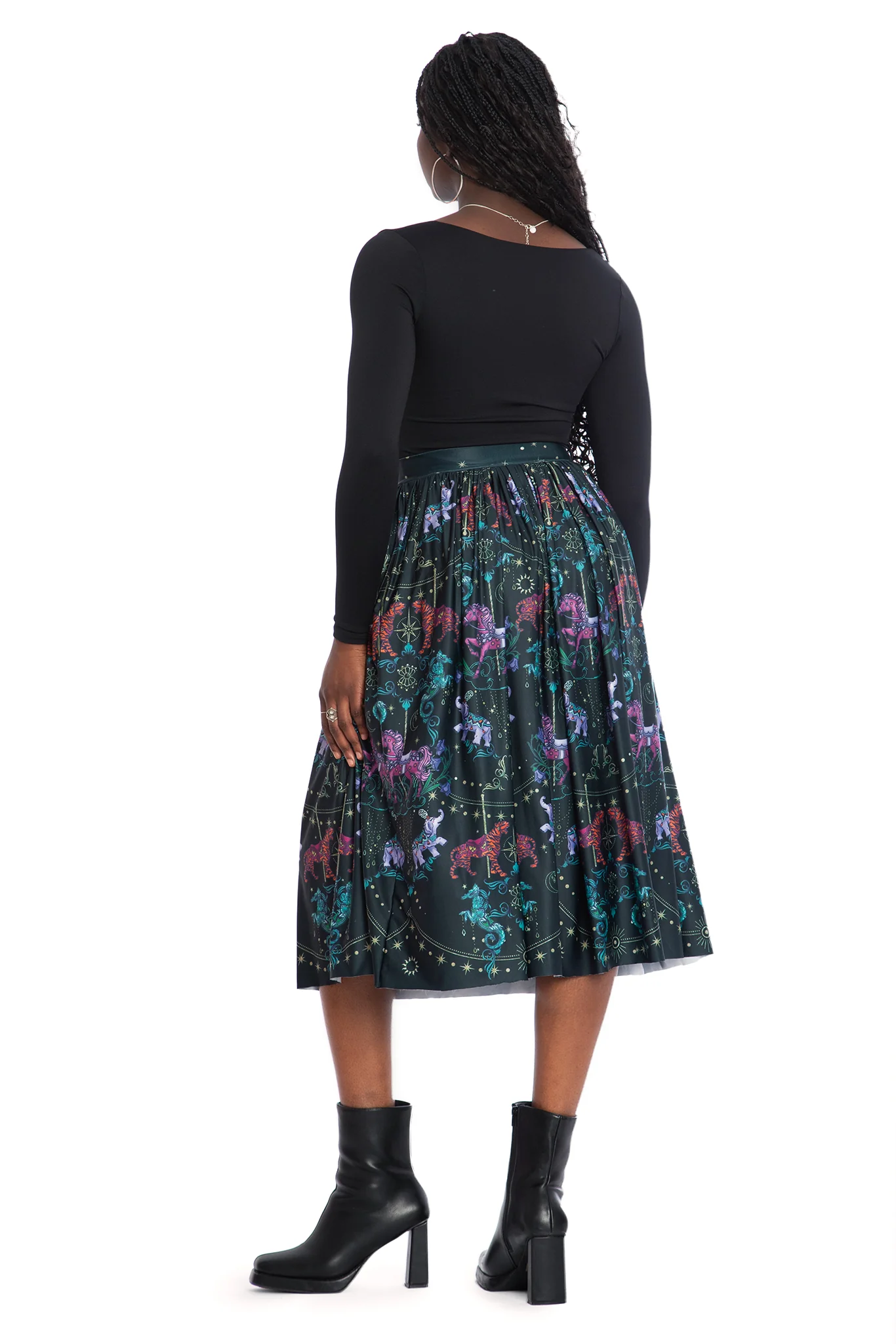 Carousel Slinky Pocket Skirt - Image 2