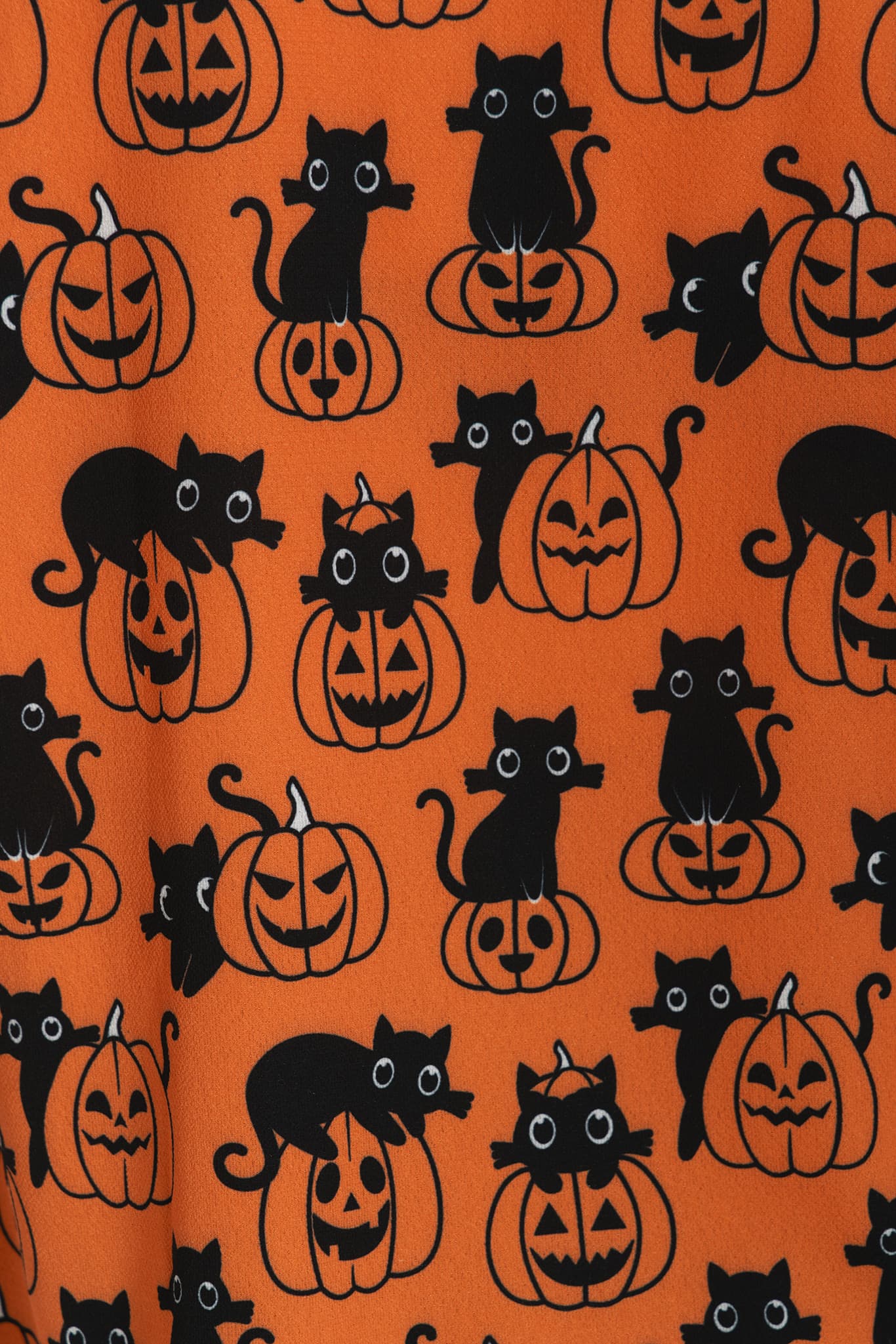 Cat O Lantern Cute As A Button Shirt - Image 6