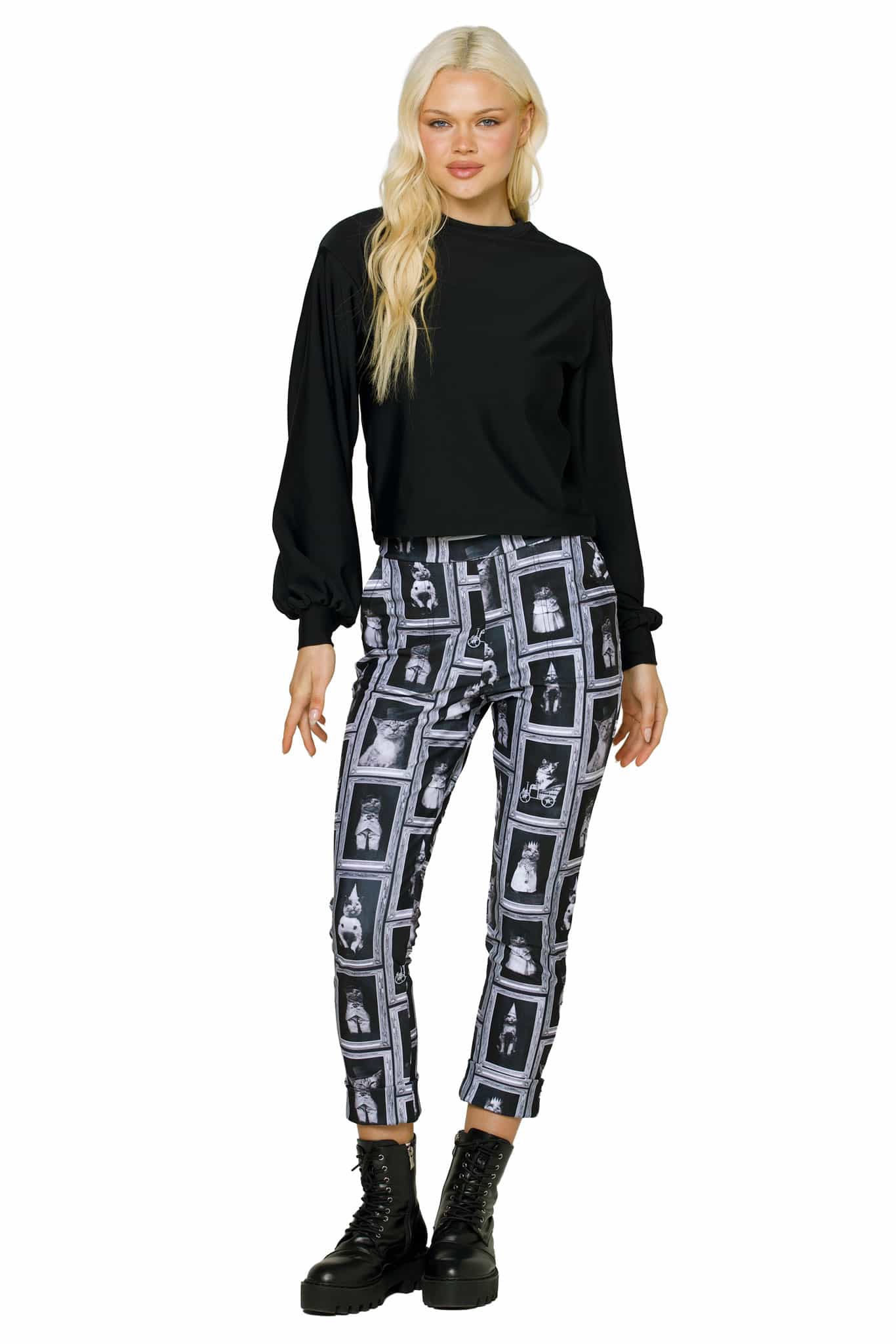 Cat Tales Cuffed Pants - Image 4