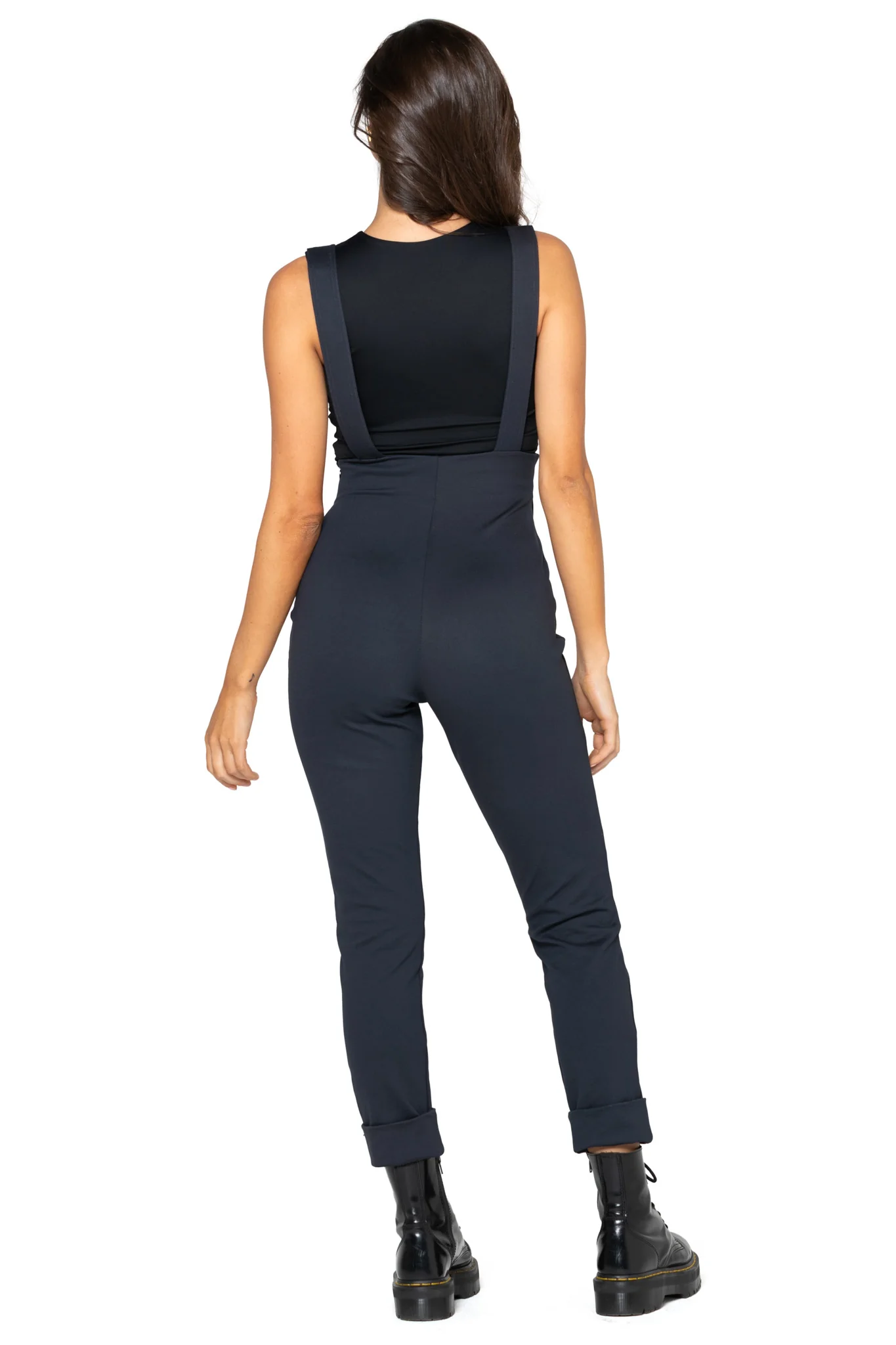 Charcoal Push It Ponte Ultra High Overall - Image 2