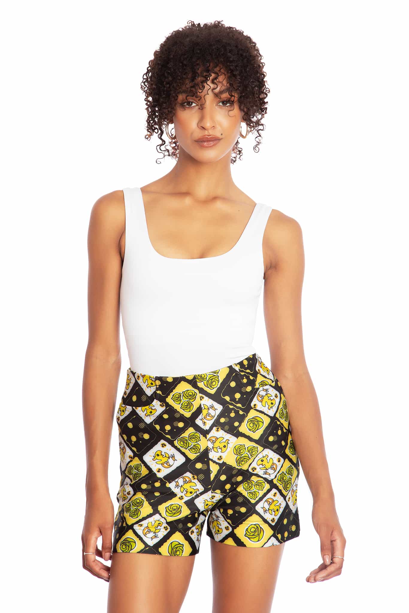 Chocobo High Waisted Pocket Shorts - Image 7