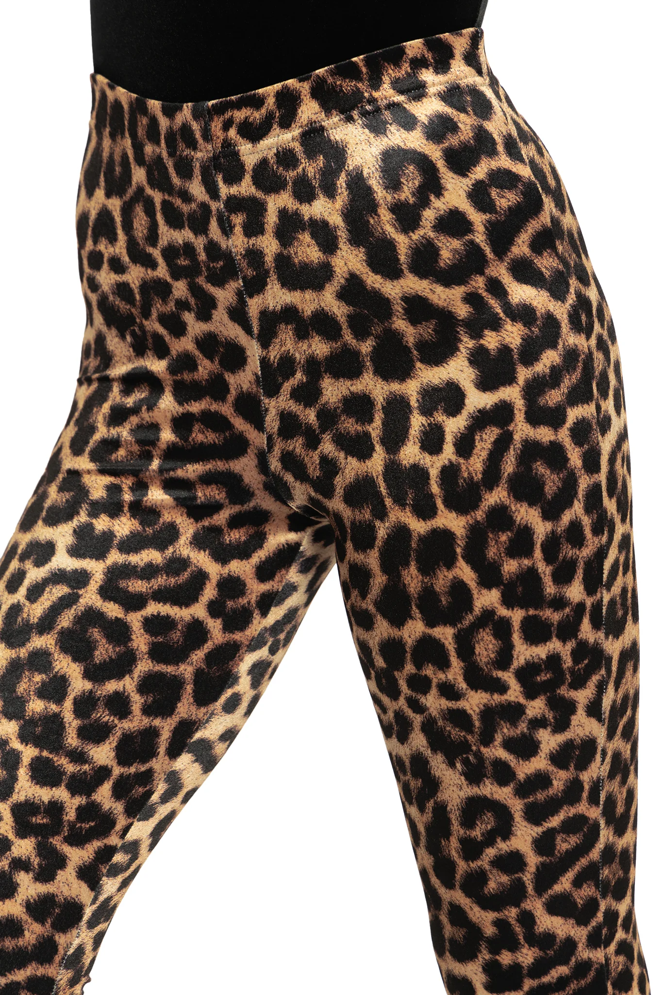 Claws Out Velvet High Waisted Flare Pants - Image 5
