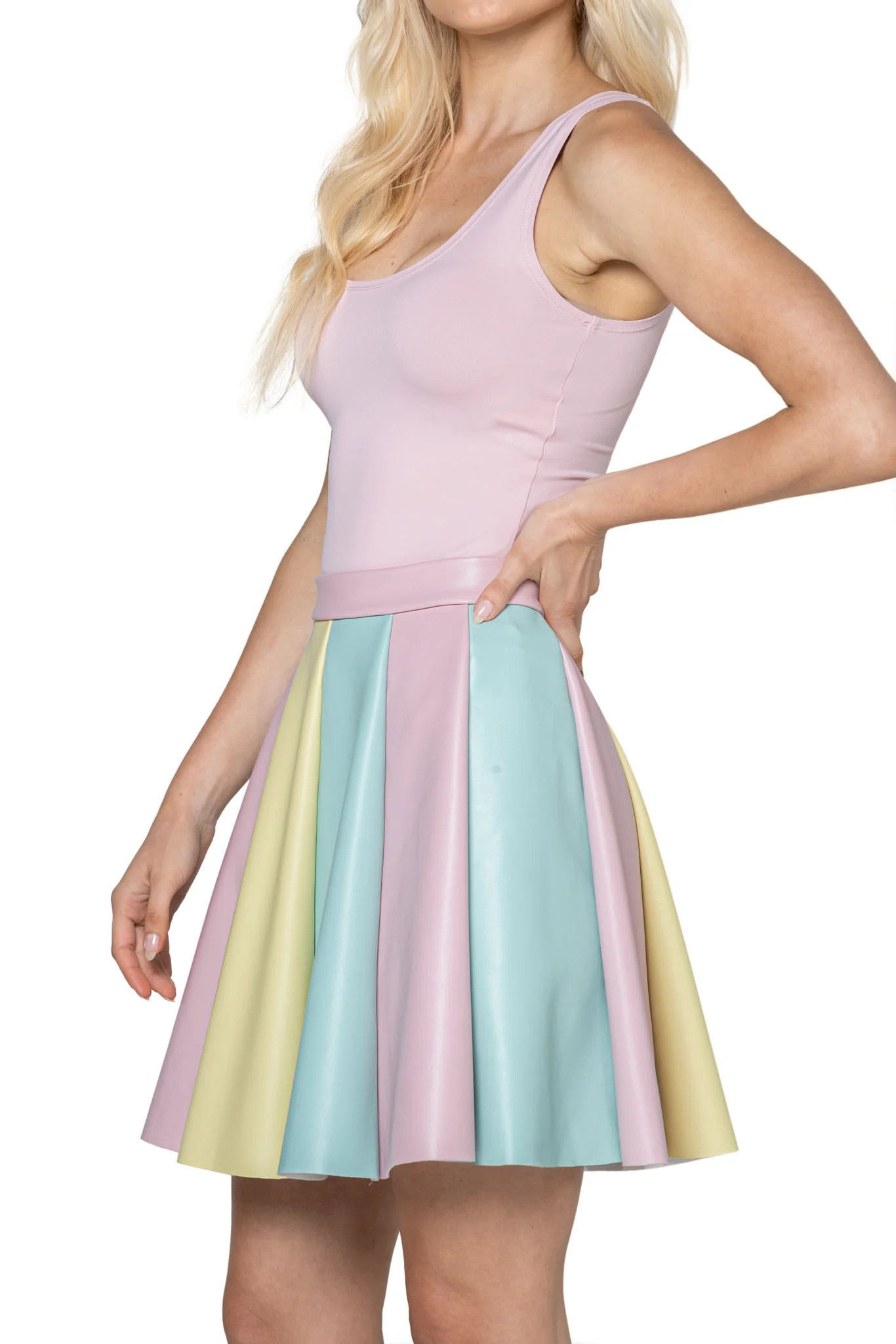 Cotton Candy Racer Scoop Tank - Image 3