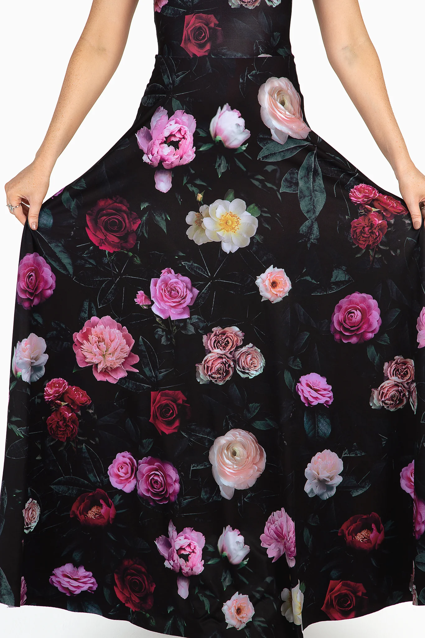 Dark Rose Princess Maxi Dress - Image 2