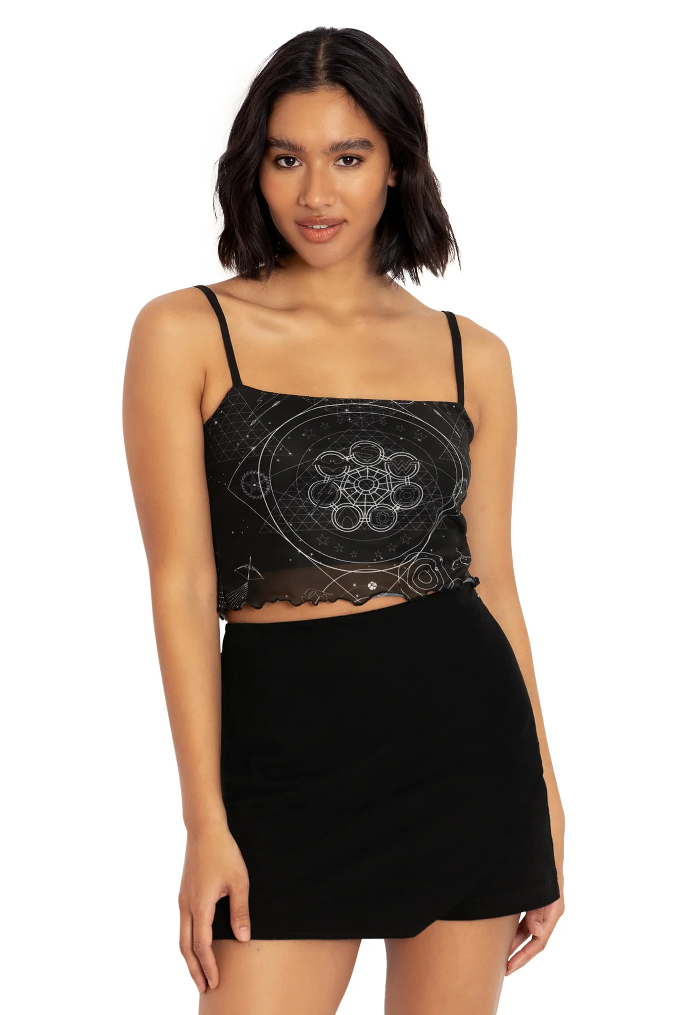 DC-Ometry Sheer Cropped Cami