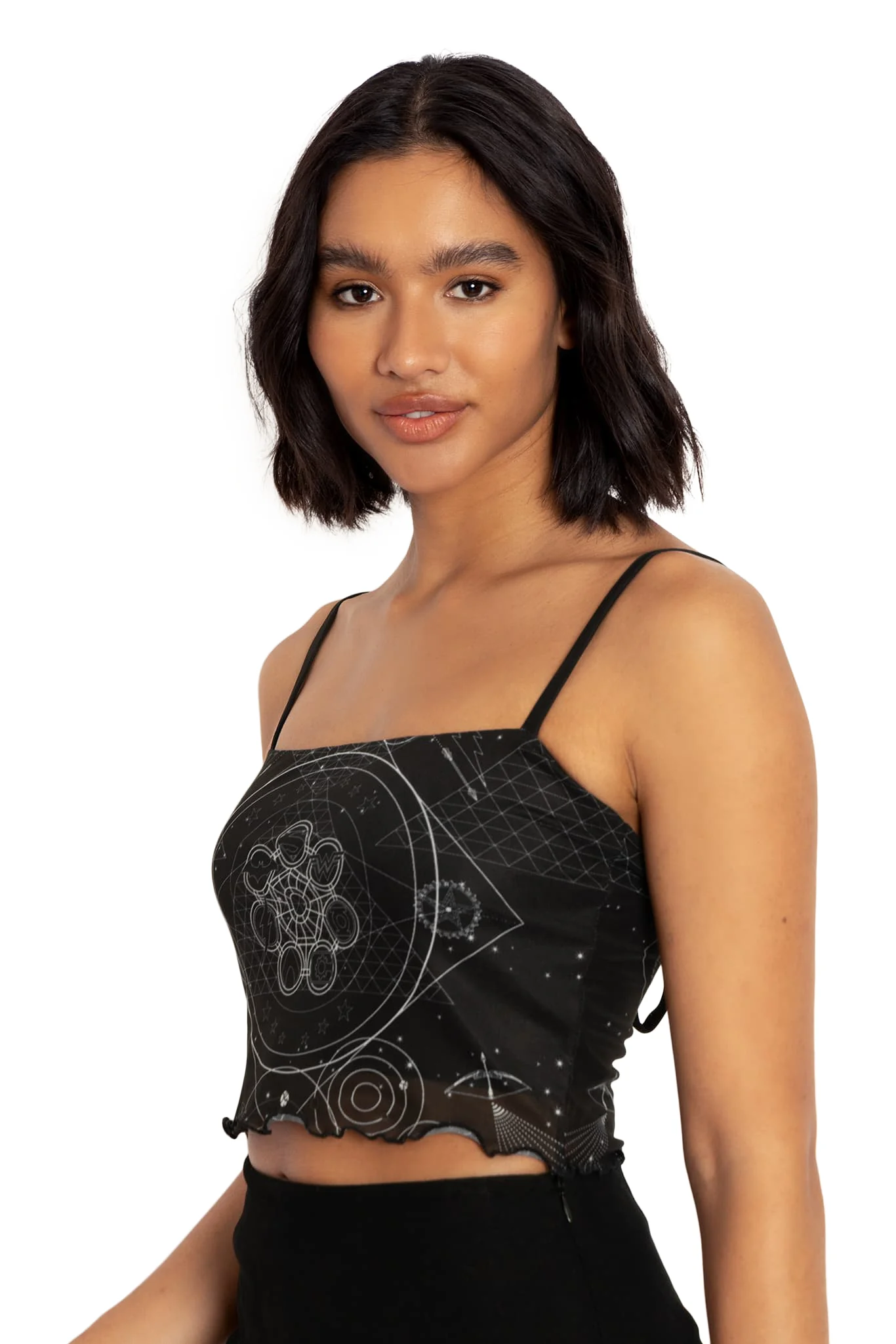 DC-Ometry Sheer Cropped Cami - Image 5