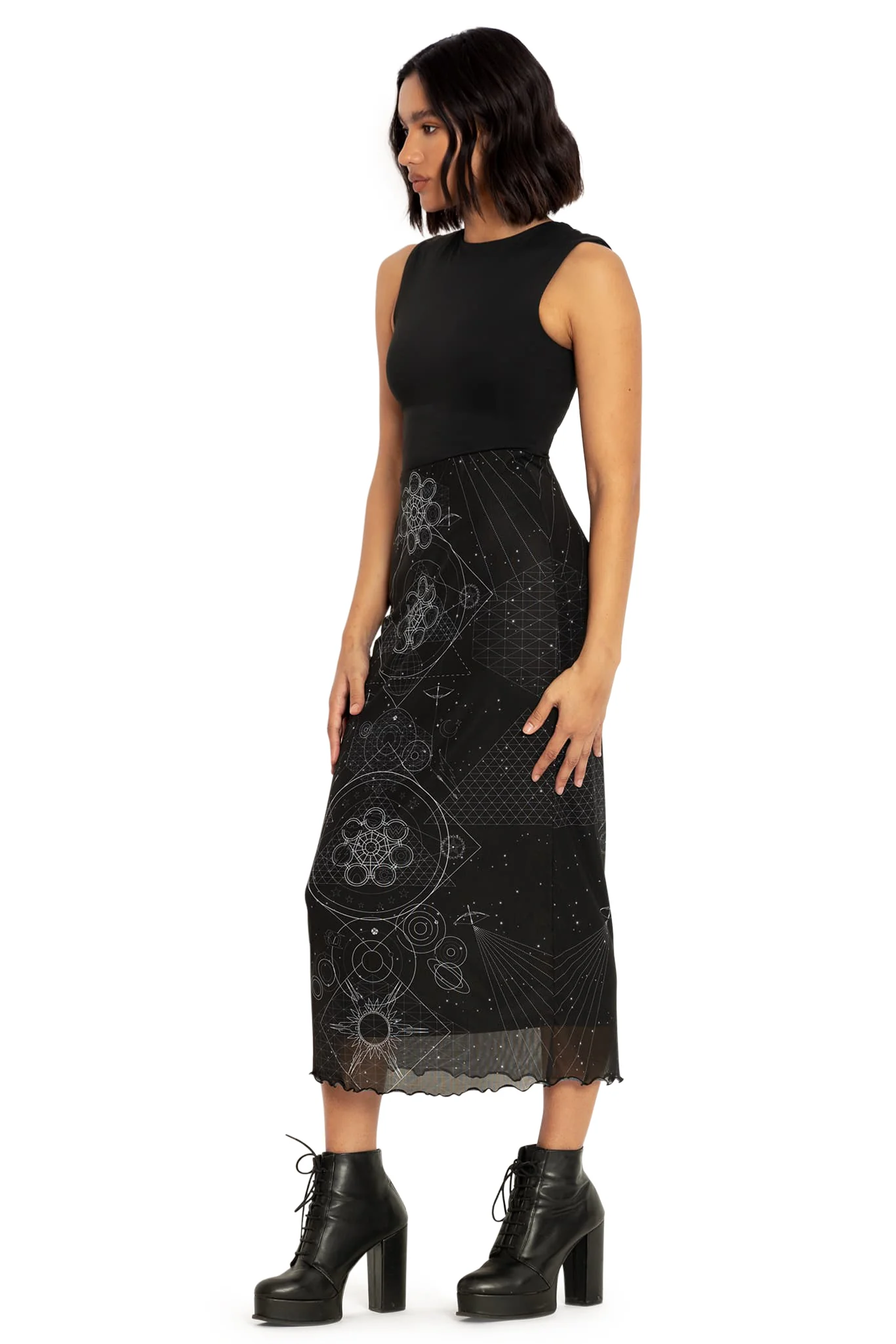 DC-Ometry Sheer Midaxi Tube Skirt - Image 4