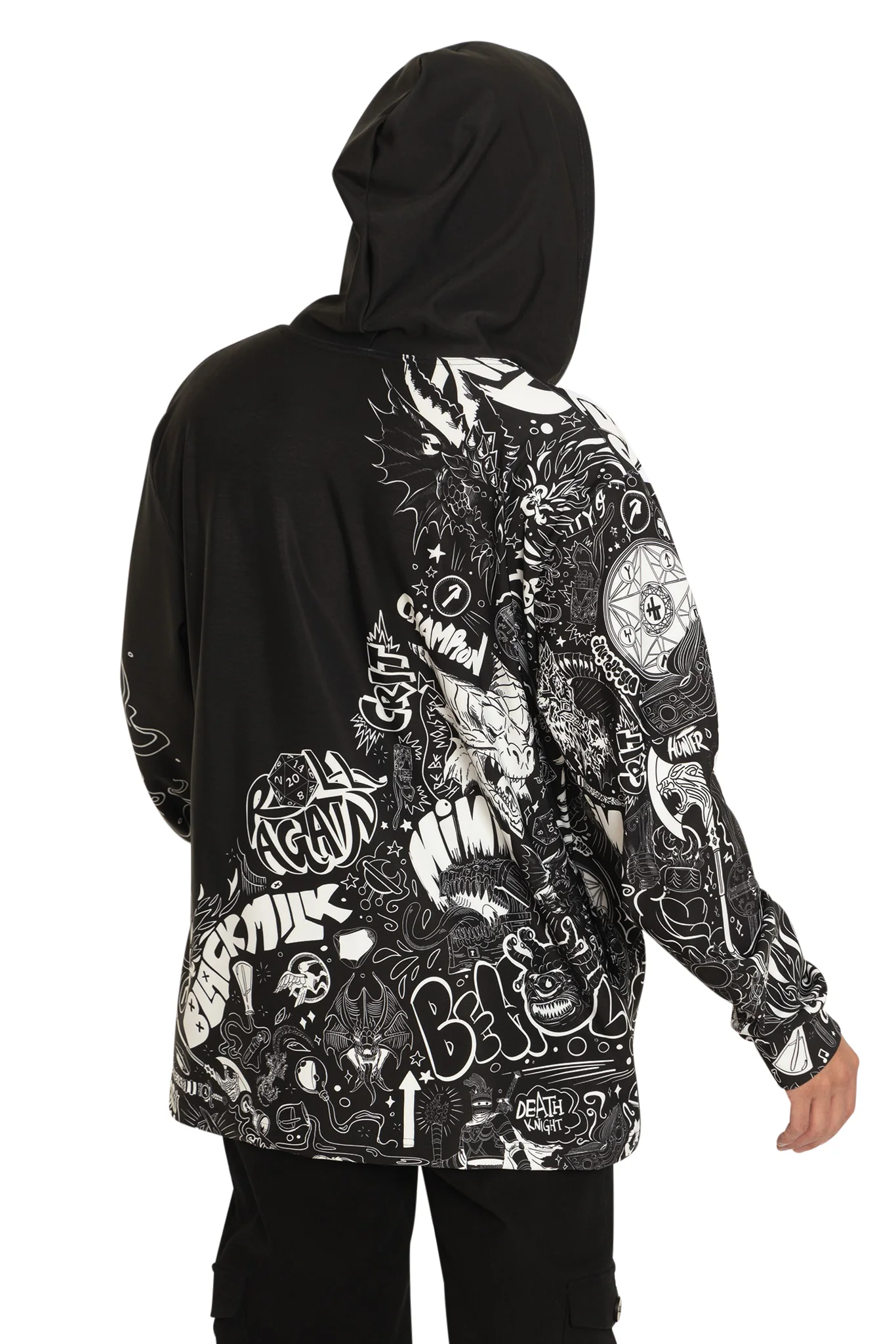 D&D Graffiti Hoodie Sweater - Image 10