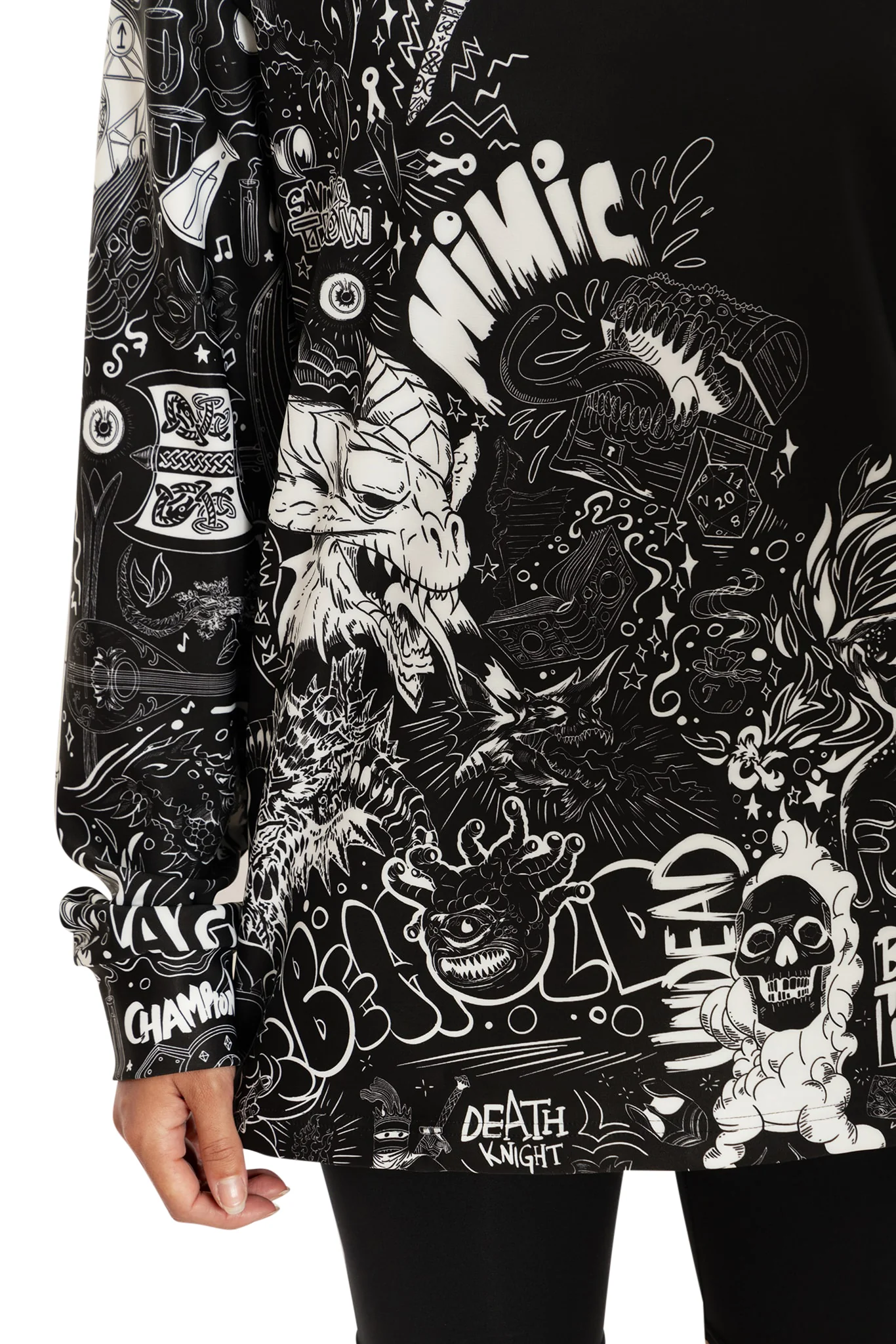D&D Graffiti Hoodie Sweater - Image 7