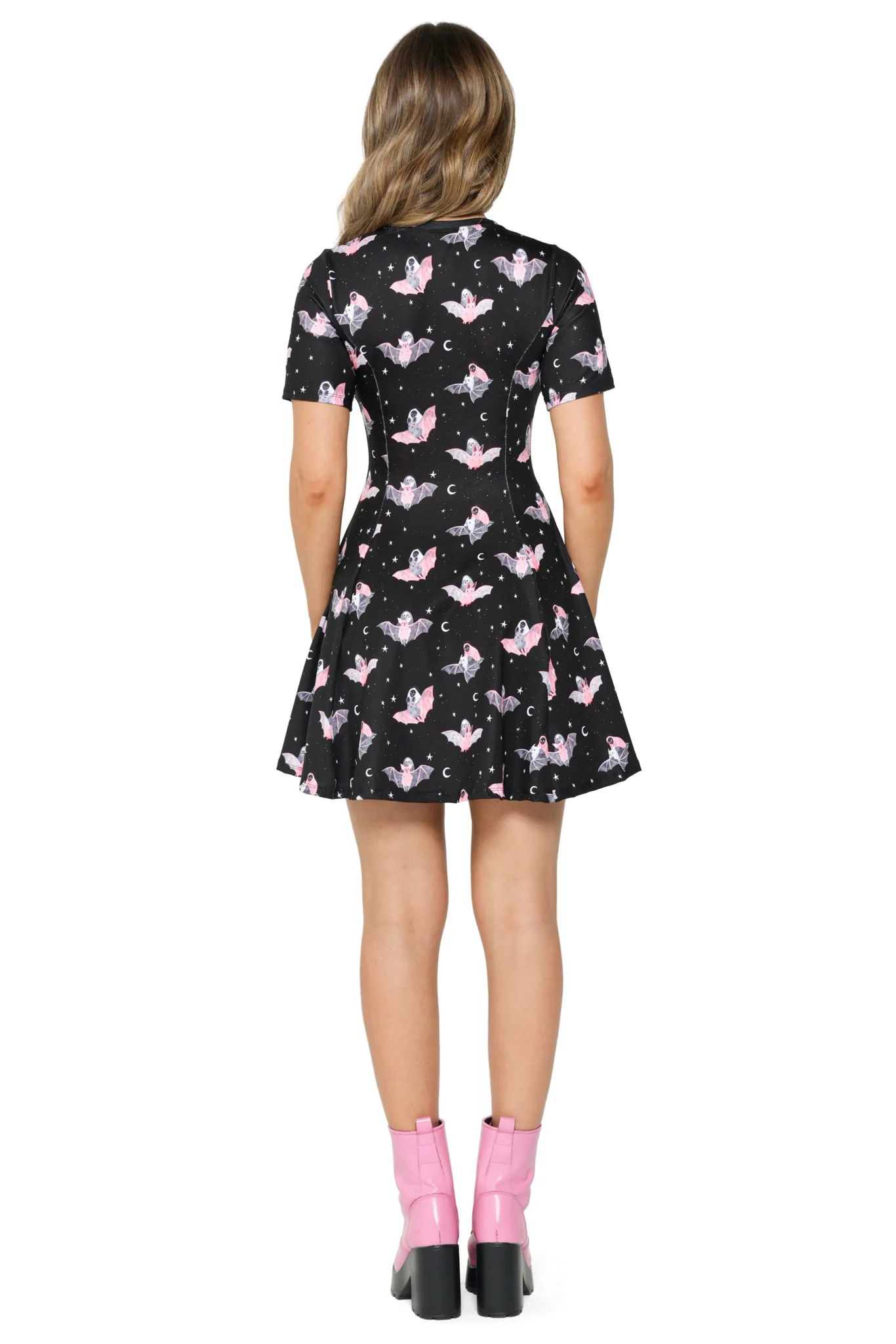 Death Riding Bats Evil Tee Dress - Image 4