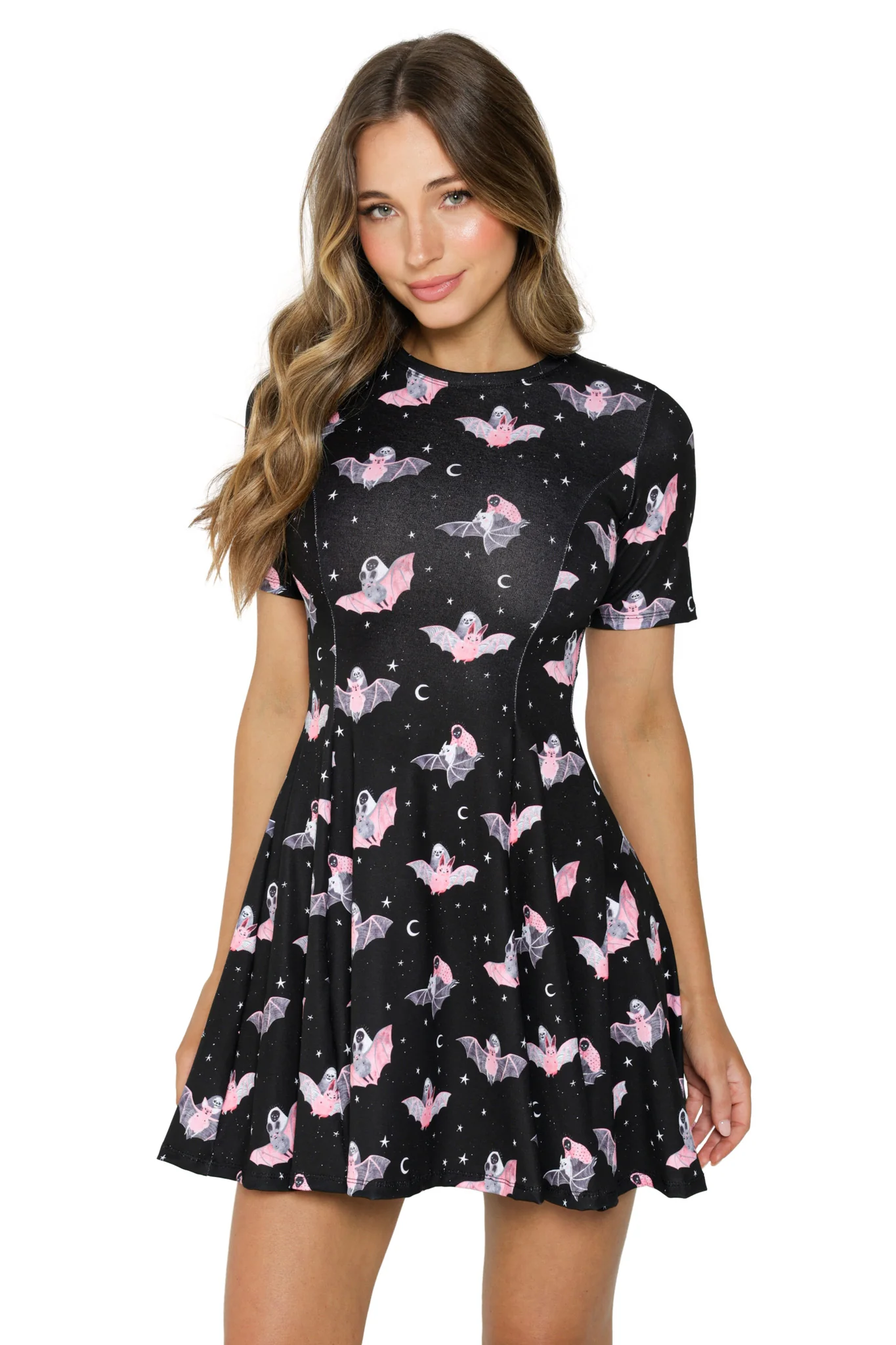 Death Riding Bats Evil Tee Dress - Image 7