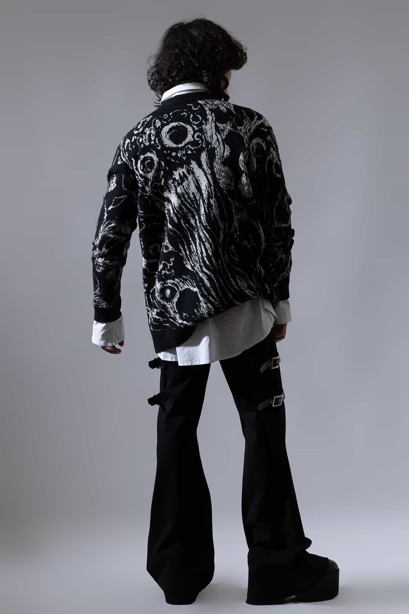 Death Stench Oversized Knit Sweater - Image 7