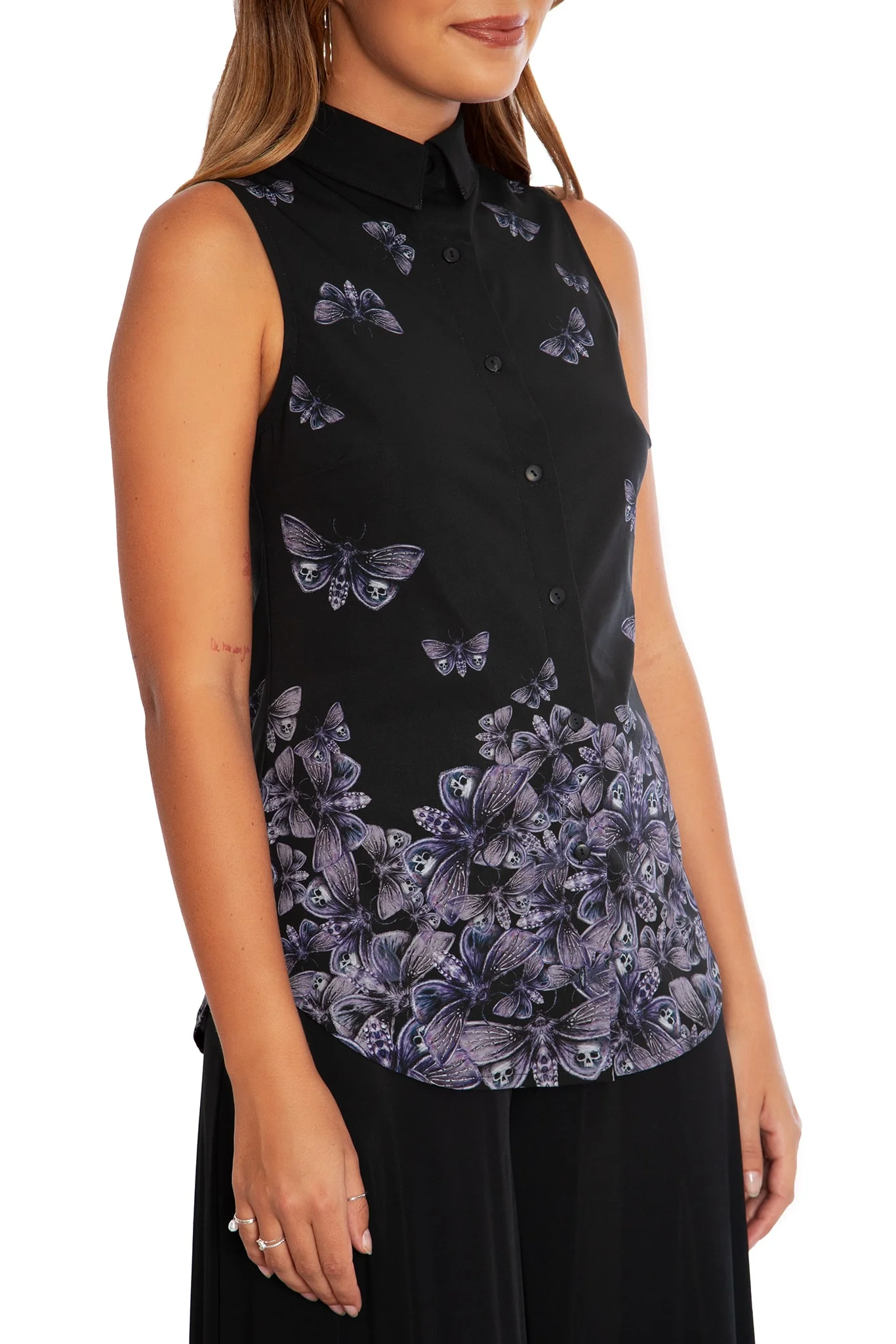 Death's Head Hawkmoth Business Time Shirt - Image 3