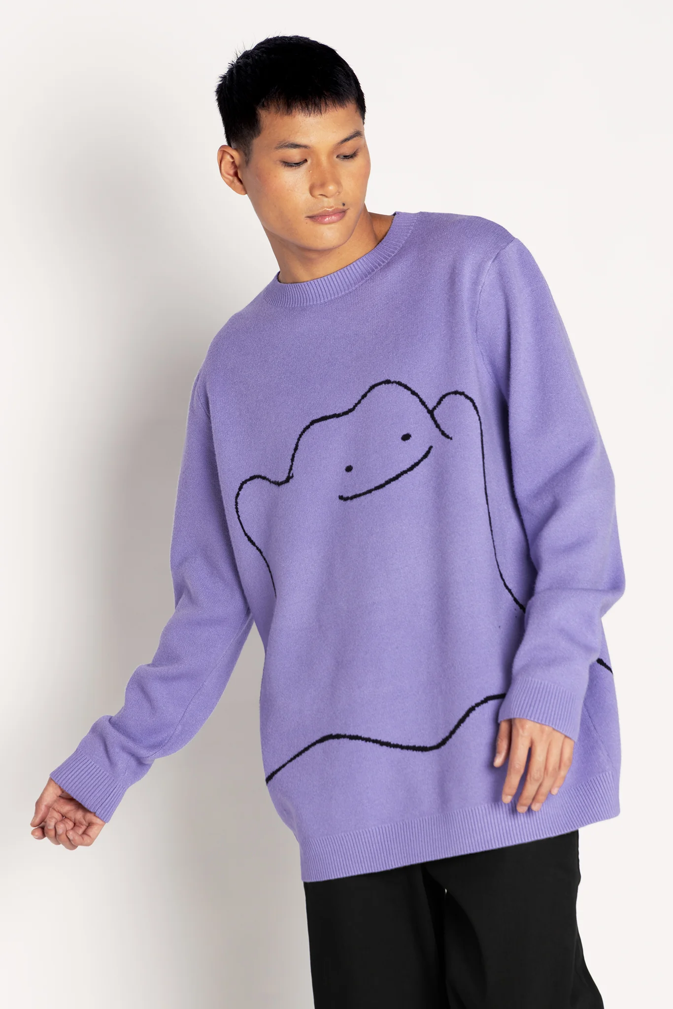 Ditto Oversized Knit Sweater - Image 5