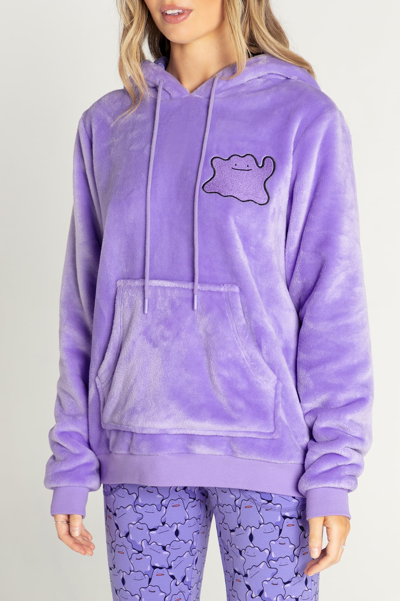 Ditto Pile Fluffy Hoodie - Image 4