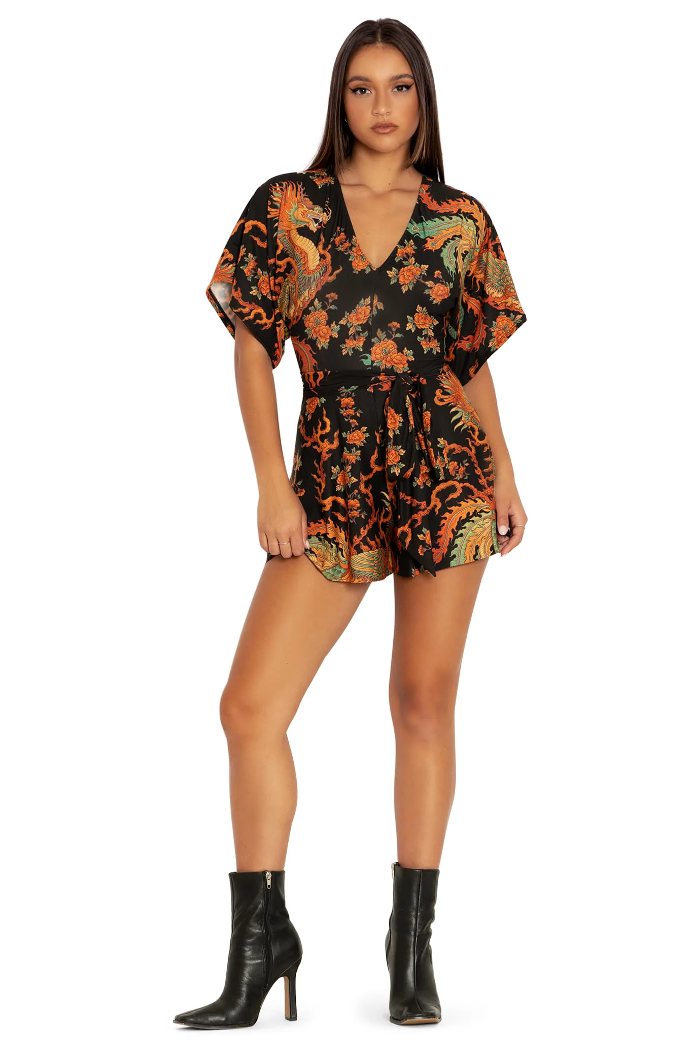 Dragon Rising  Slinky Playsuit - Image 7